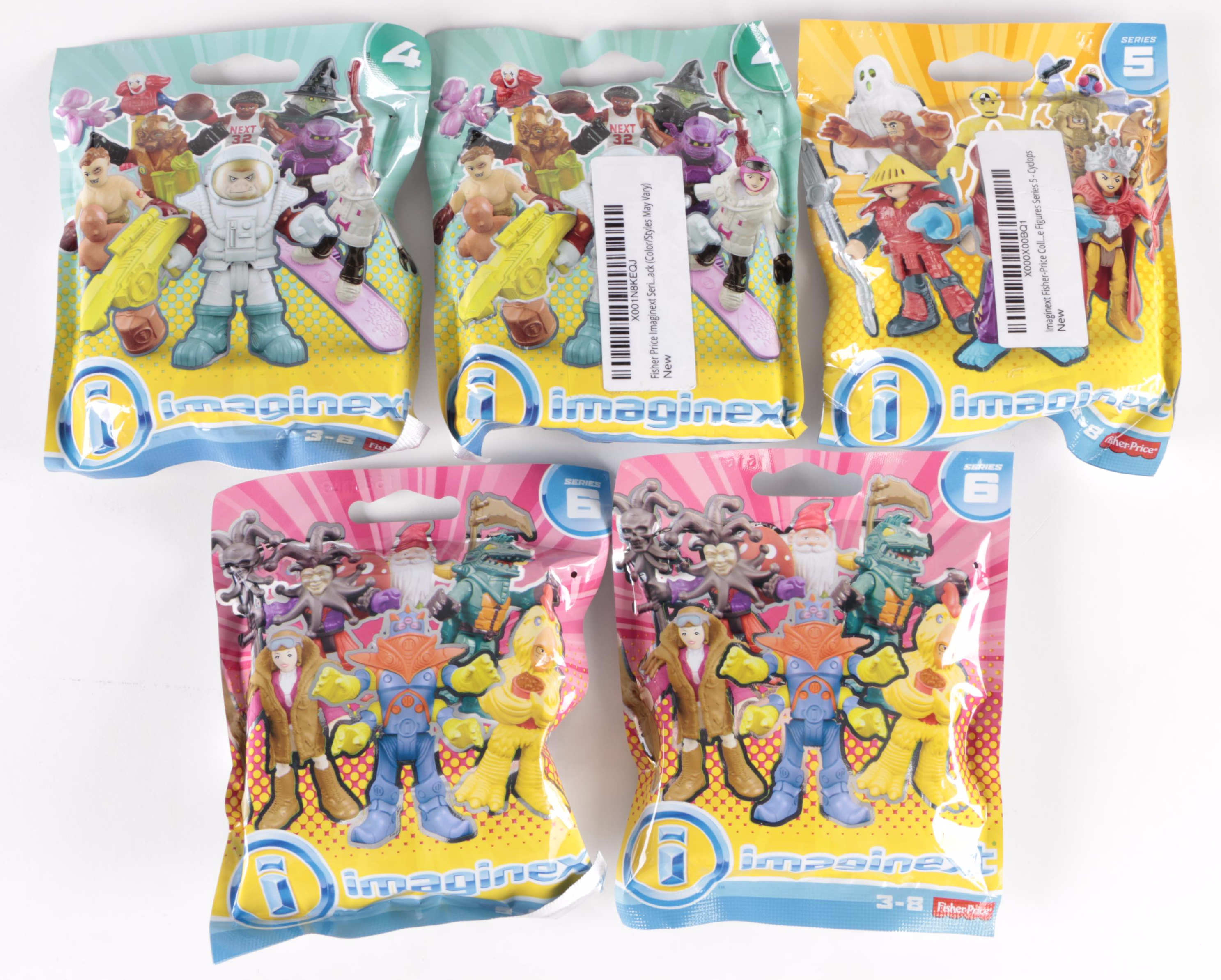 Imaginext Figures and Mystery Packs Including Arctic Batman and Pterodactyl