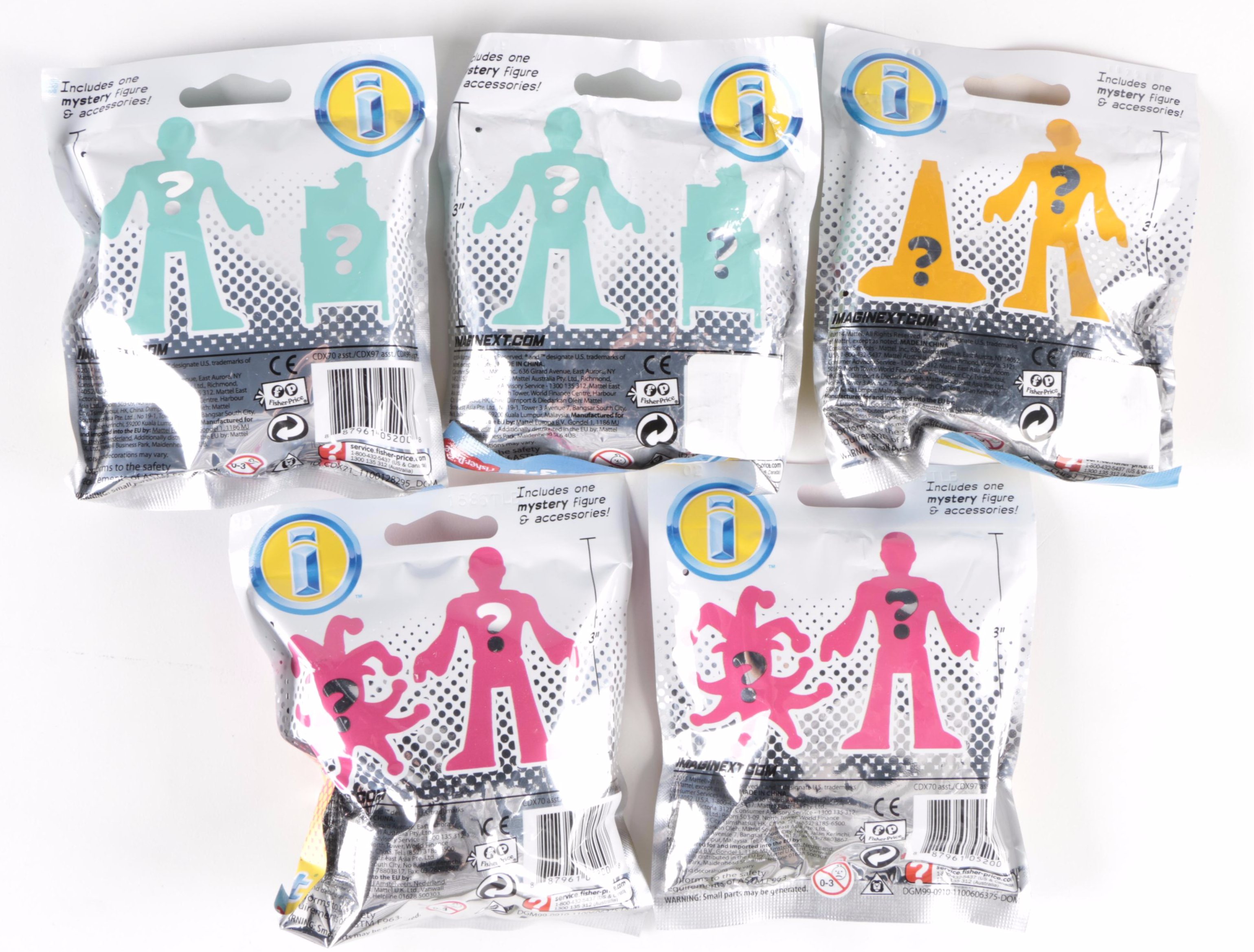 Imaginext Figures and Mystery Packs Including Arctic Batman and Pterodactyl