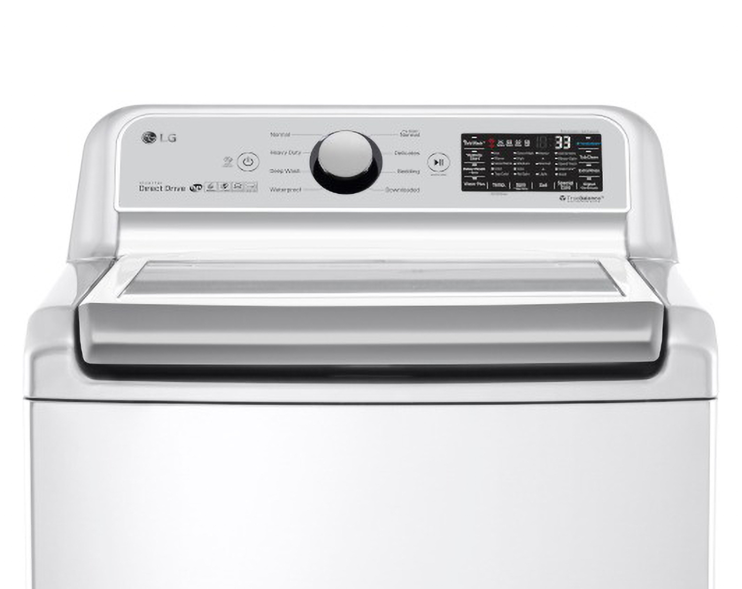 LG 5.0 Cu. Ft. White Smart Wi-Fi Enabled Top Load Washer with TurboWash3D™