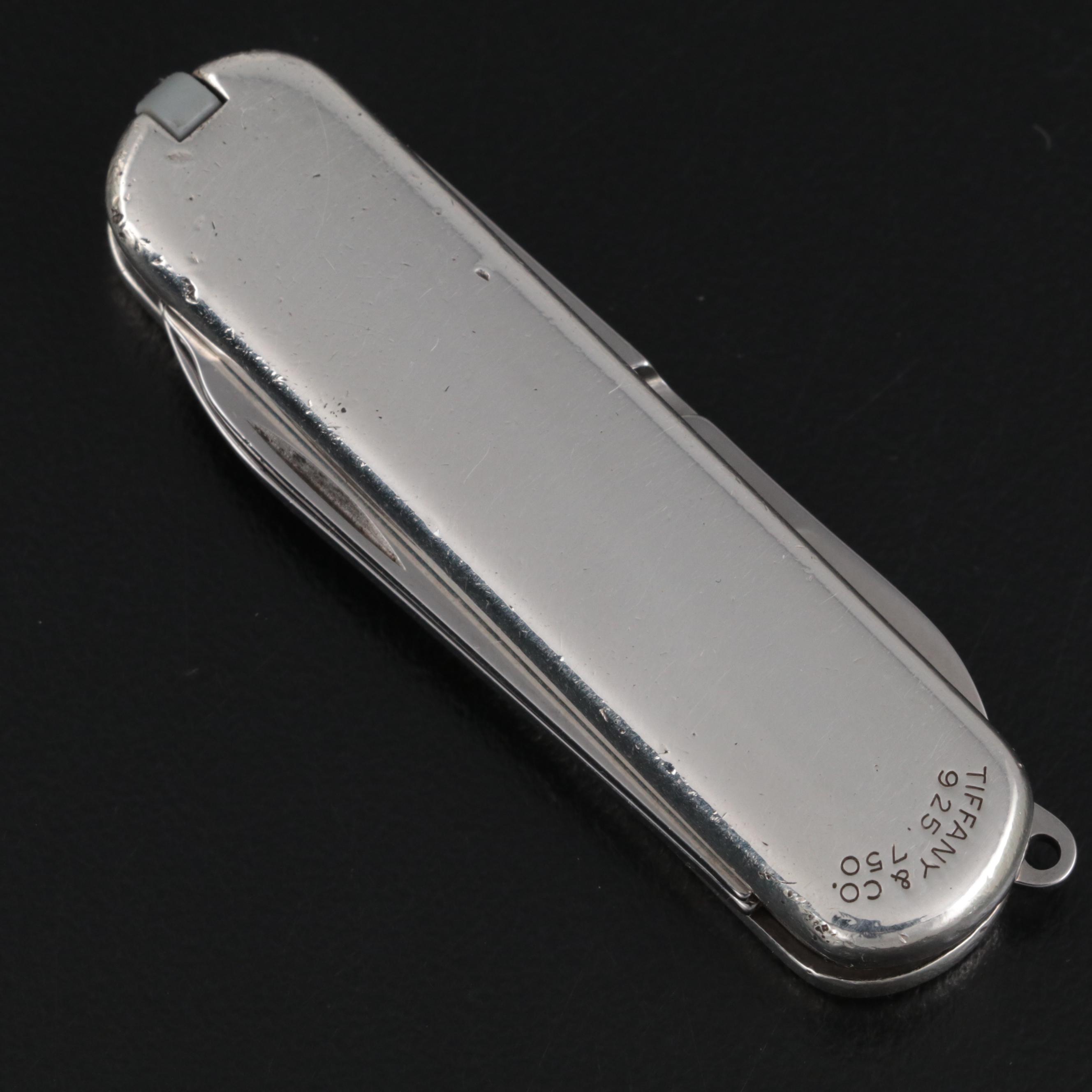 Tiffany & Co. Sterling Silver and Metal Swiss Army Knife