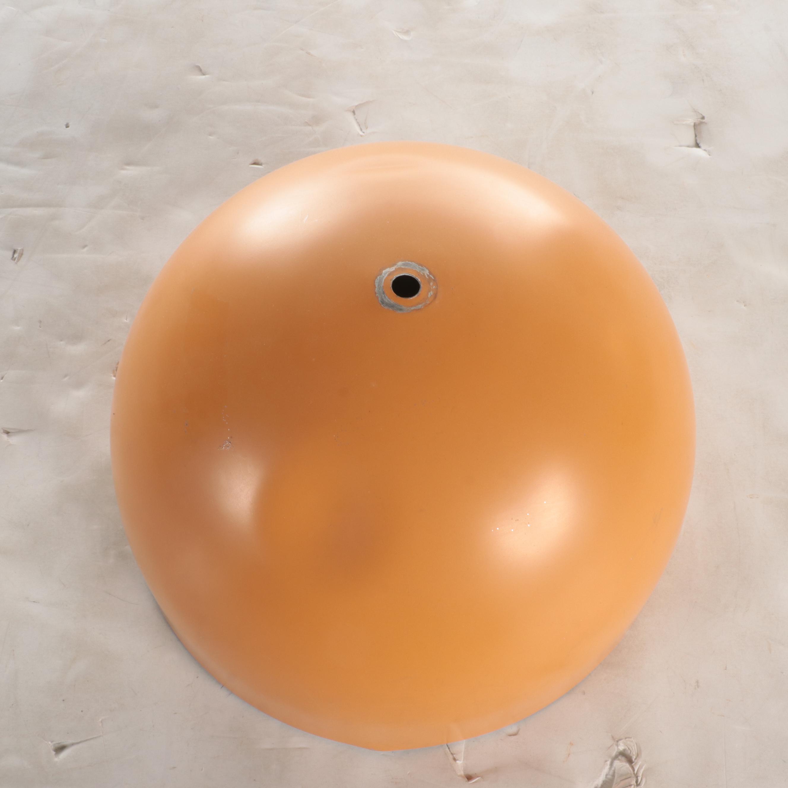 Nessen Enameled Aluminum Mushroom Lamp, Mid/ Late 20th Century