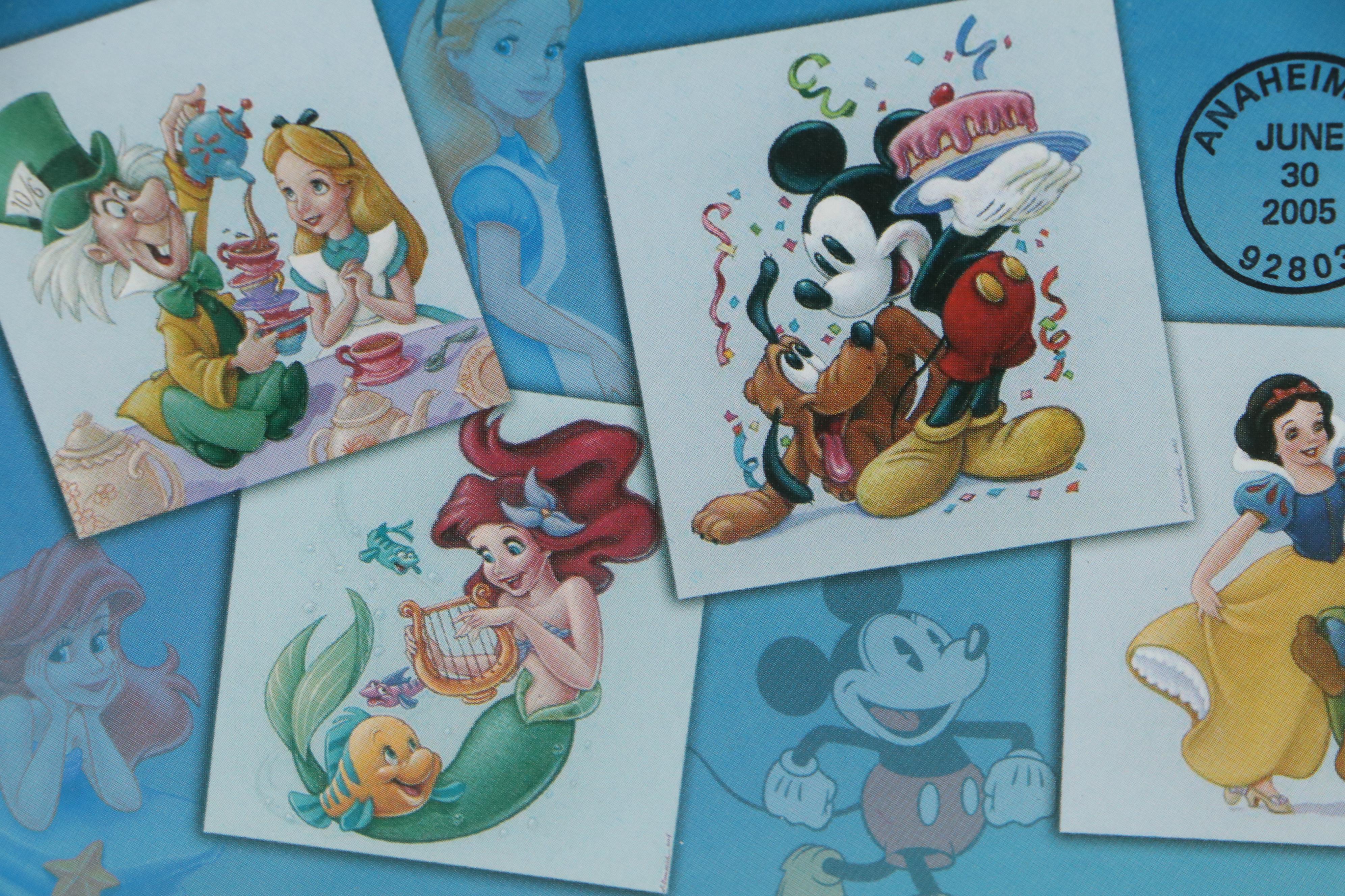 Disney's "The Little Mermaid" First Day Postal Cover and Chromogenic Print