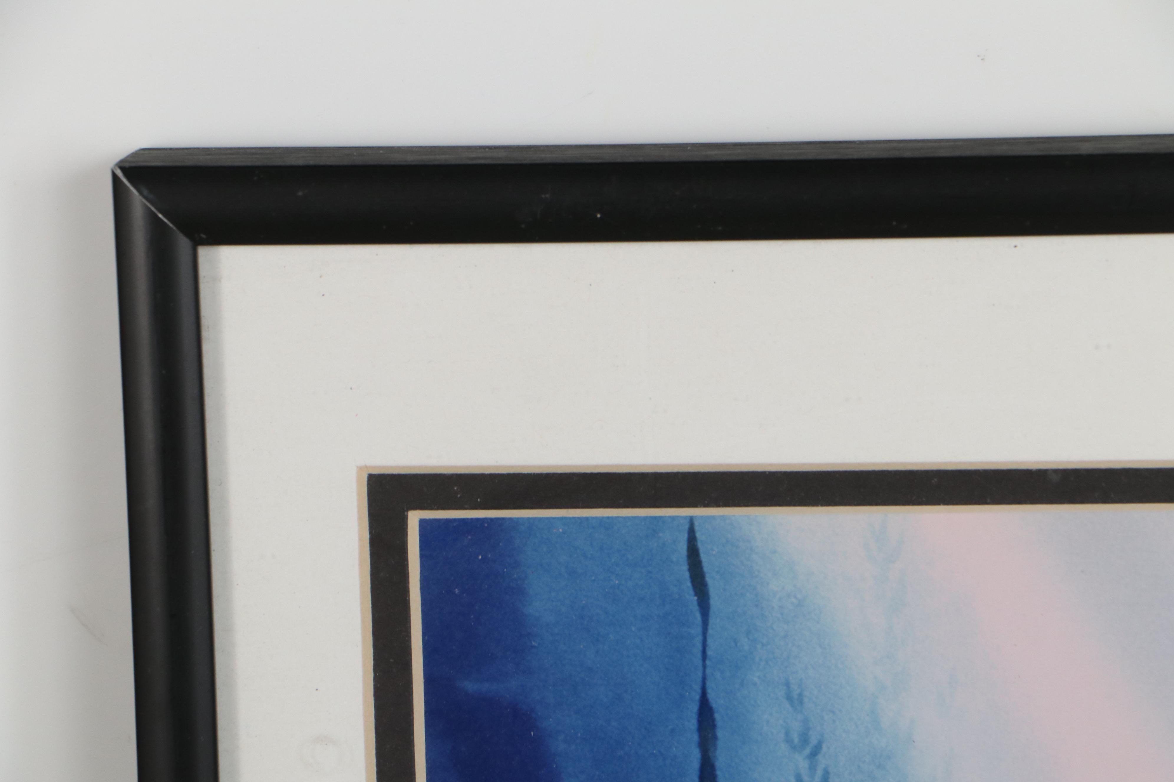 Disney's "The Little Mermaid" First Day Postal Cover and Chromogenic Print