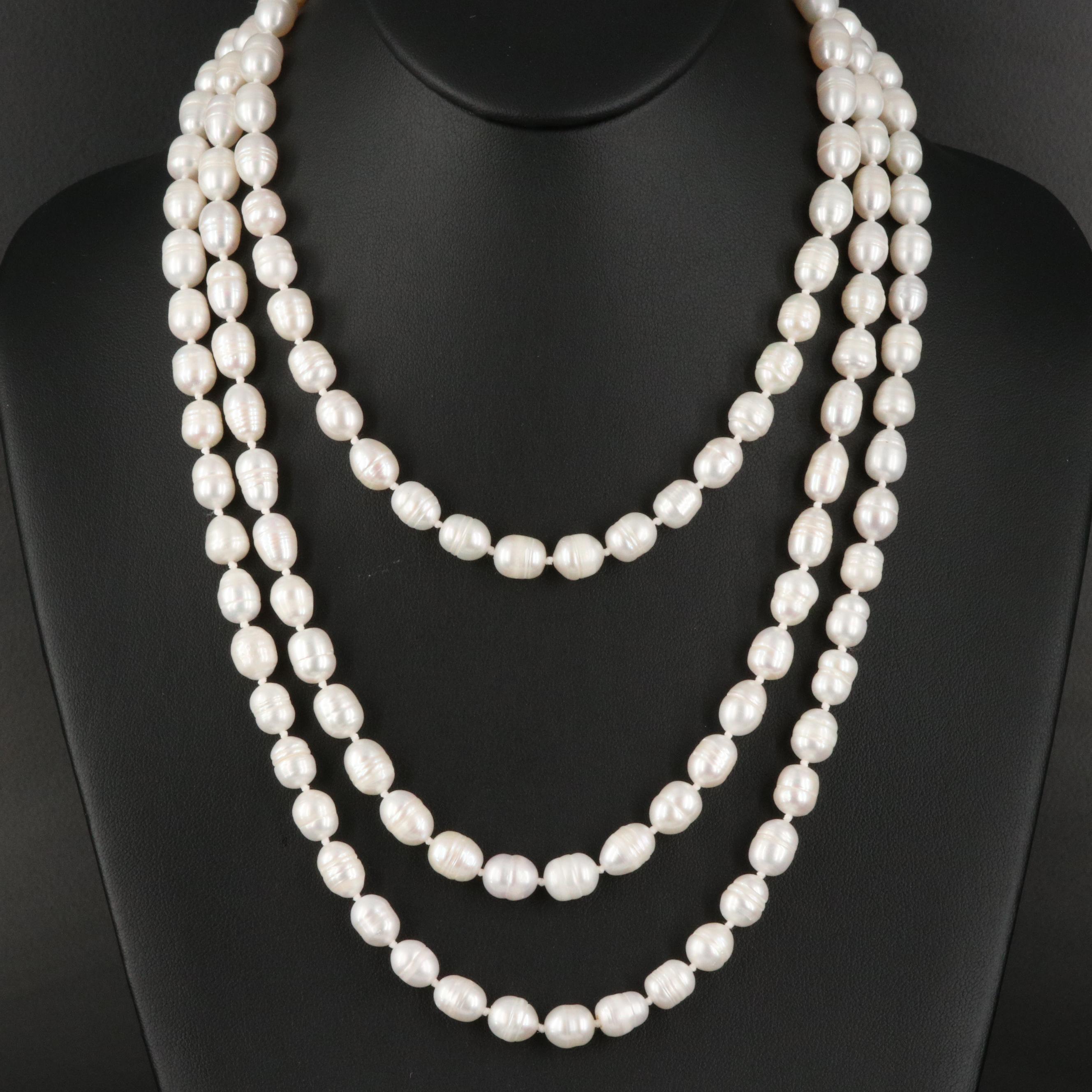 Pearl Rope Necklace