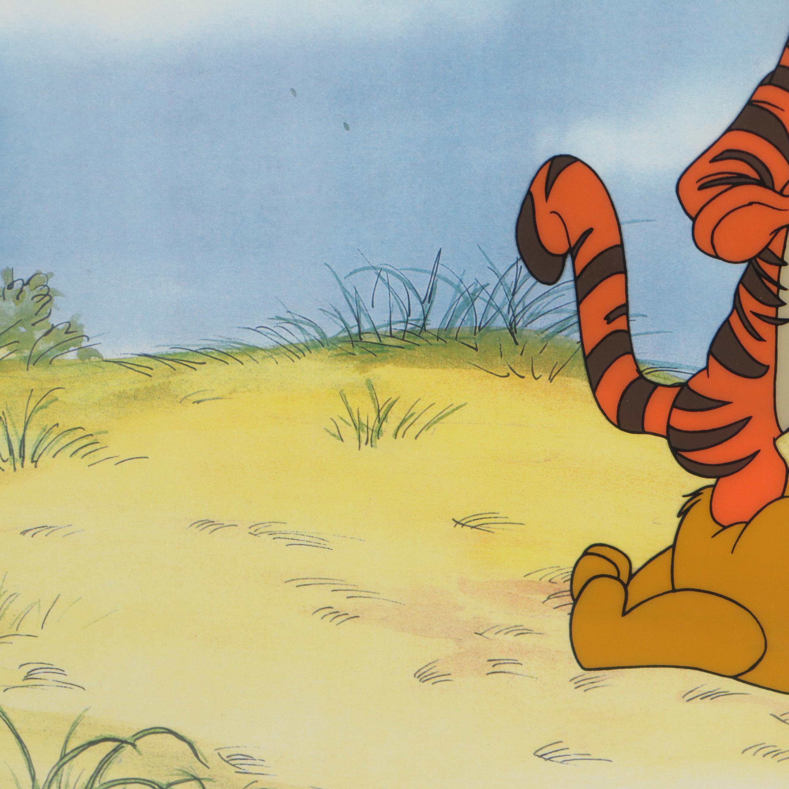 Disney Sericel from "Winnie the Pooh and Tigger Too," Circa 1990