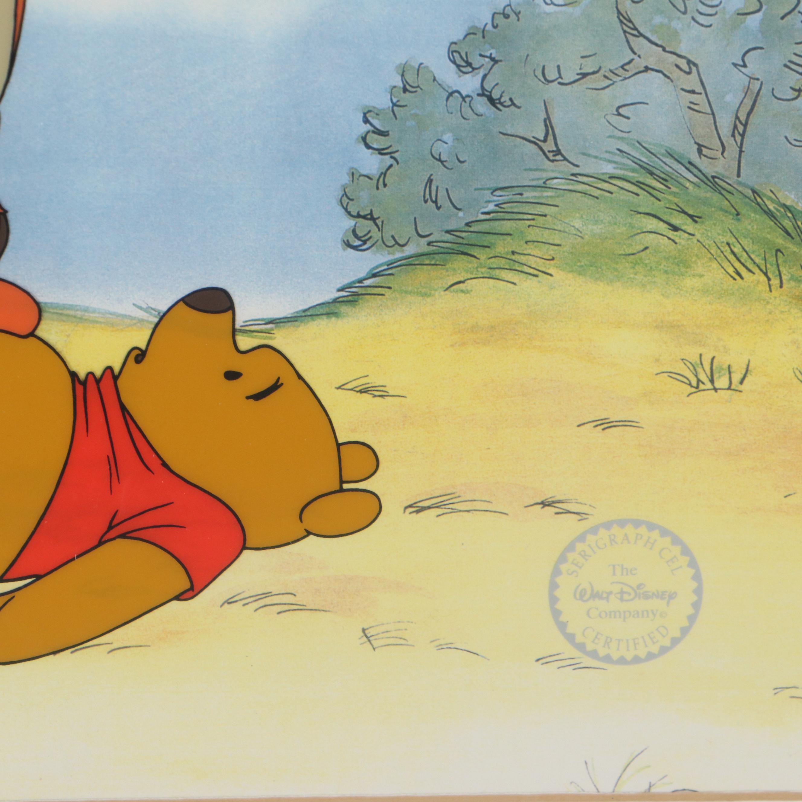 Disney Sericel from "Winnie the Pooh and Tigger Too," Circa 1990