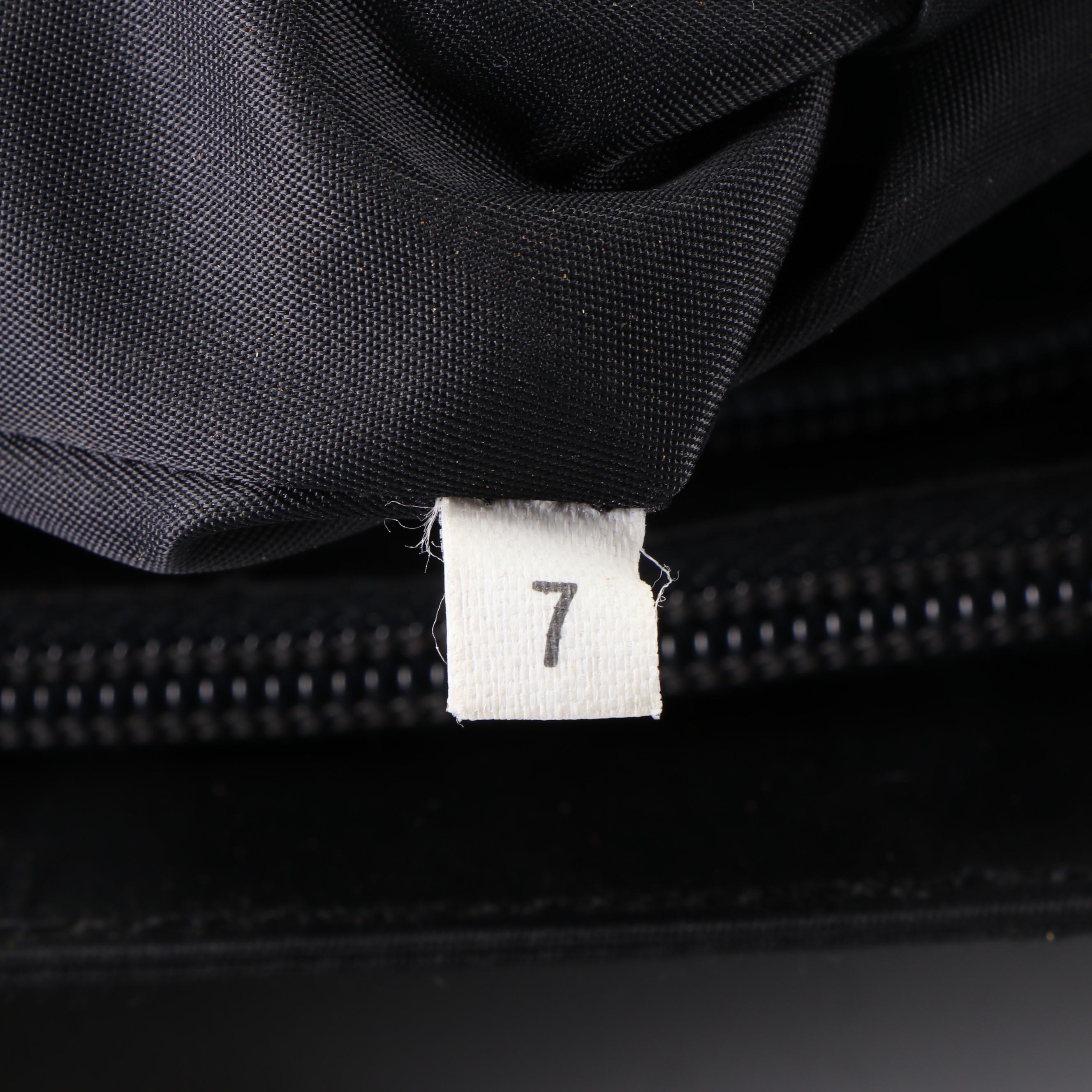 Prada Tote Bag in Black Tessuto Nylon with Resin Handles