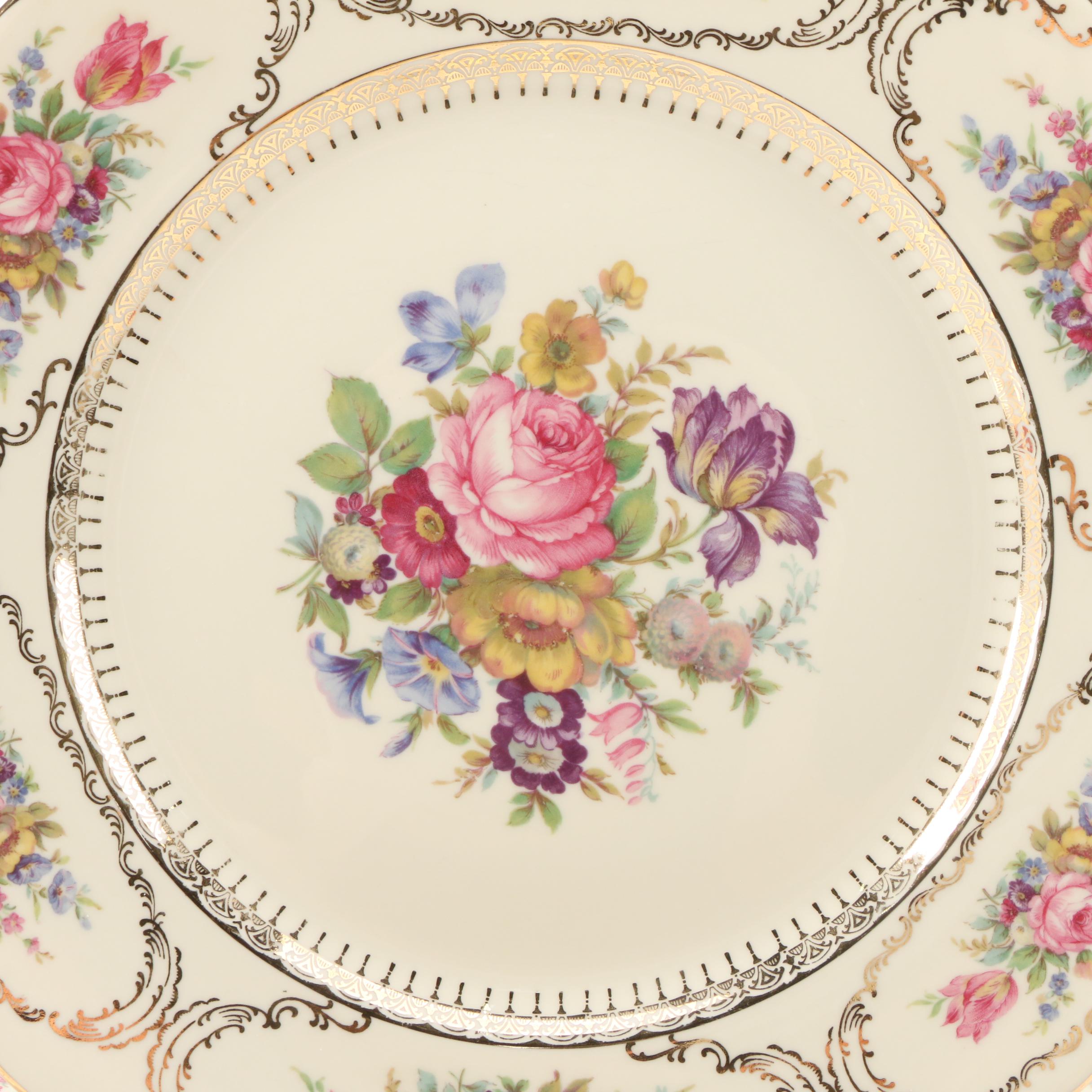 Rosenthal Continental Ivory "Queen's Bouquet" Porcelain Dinnerware