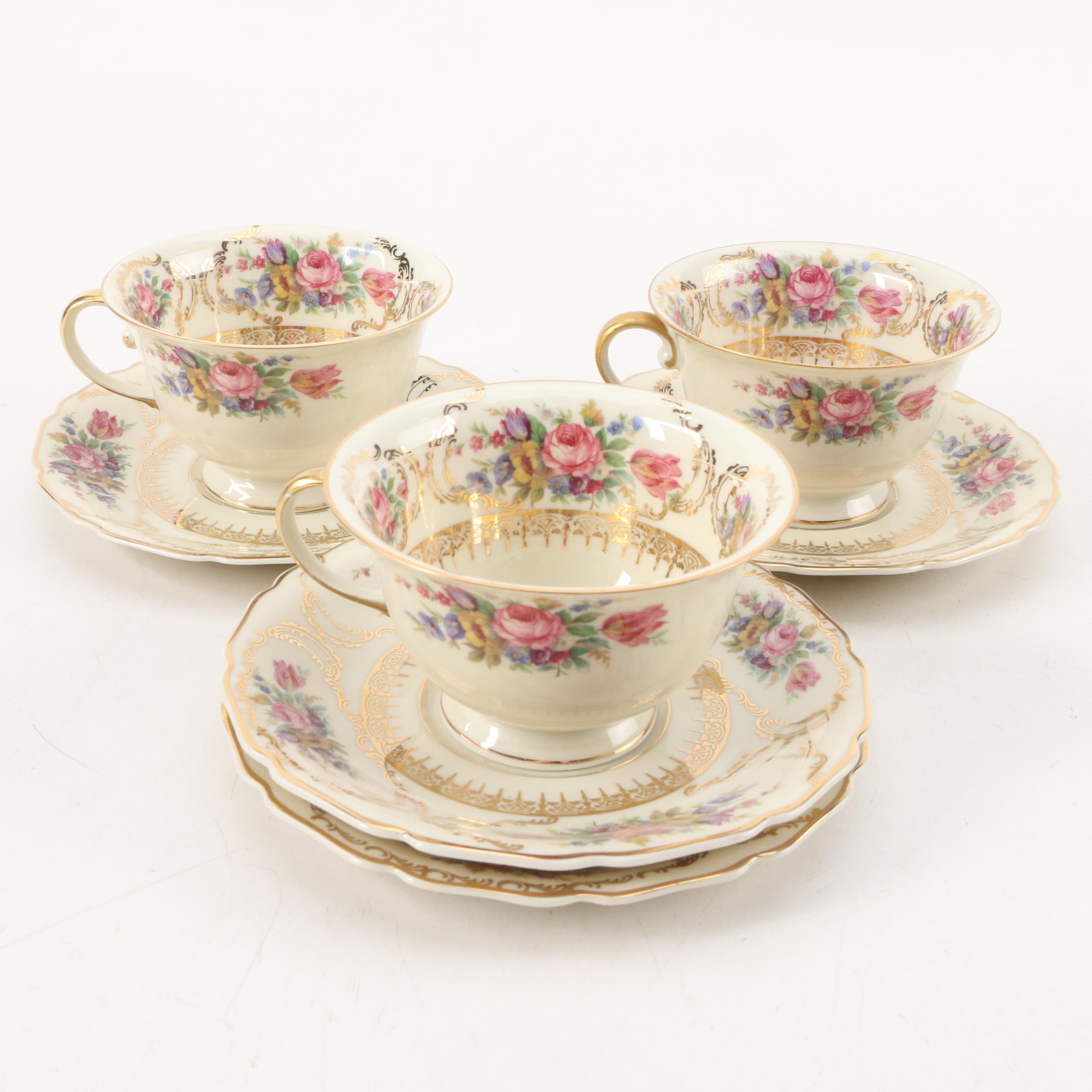 Rosenthal Continental Ivory "Queen's Bouquet" Porcelain Dinnerware