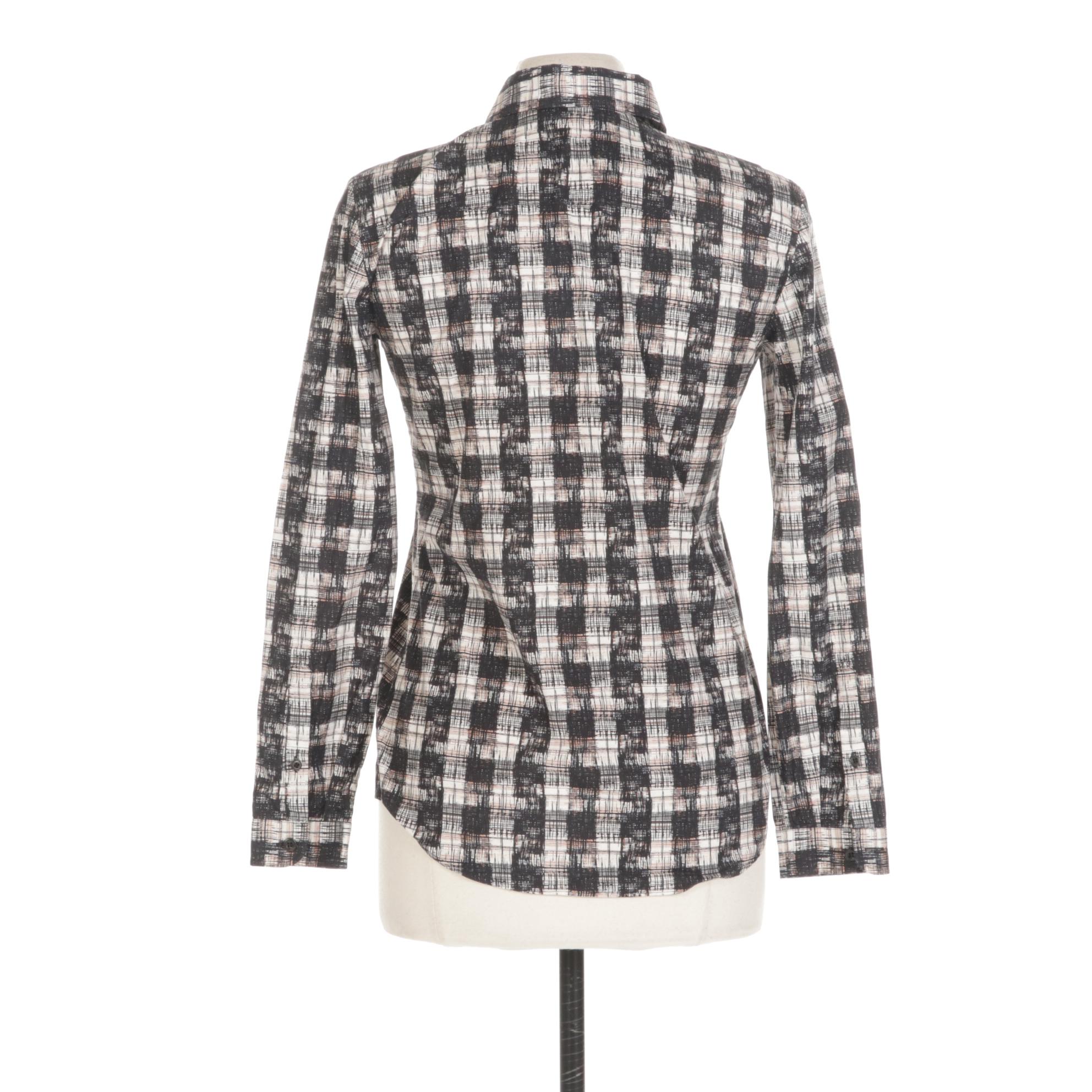 Women's Prada Graphic Print Button Front Shirt