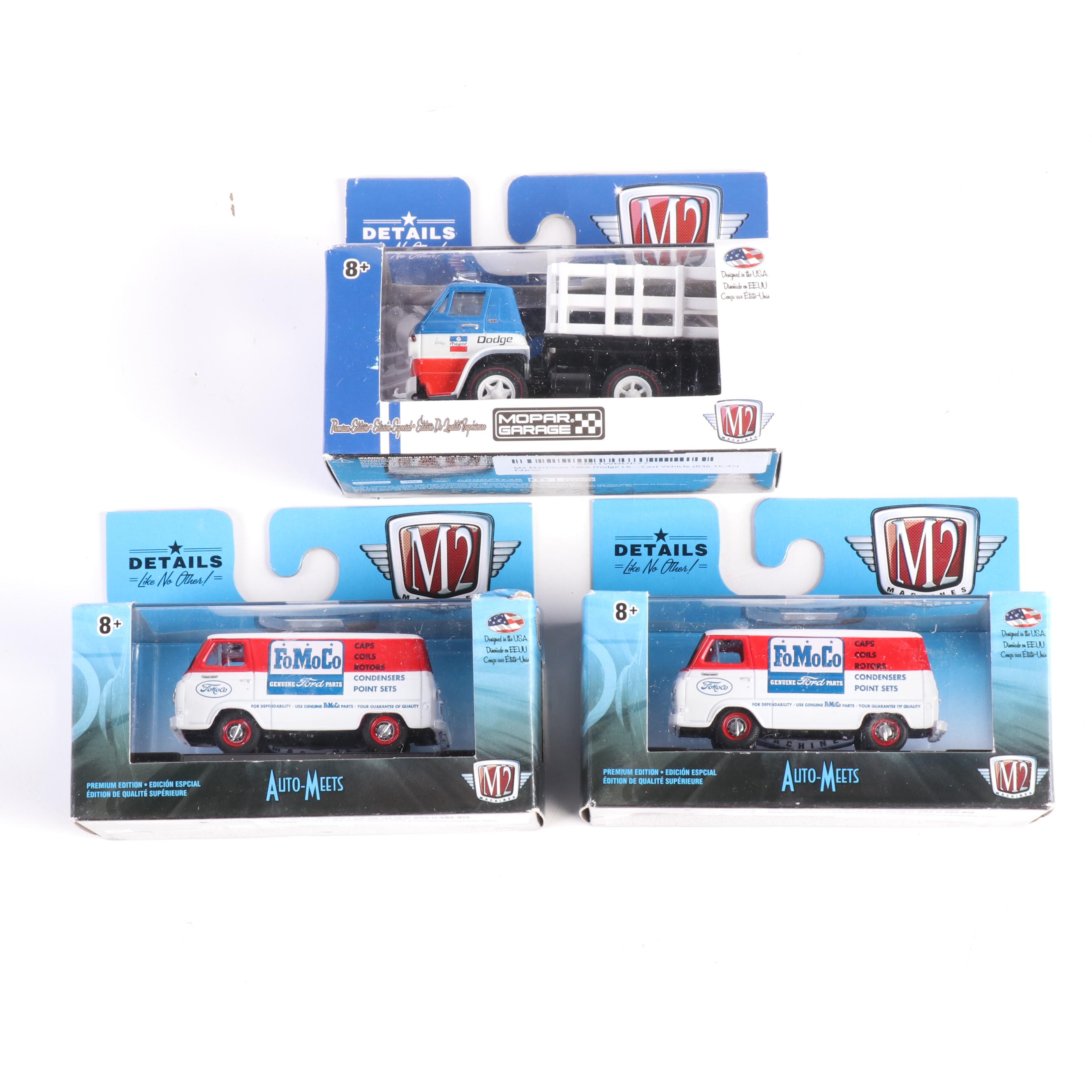 M2 Machines Detroit Muscle, Shelby, Mopar and Other Diecast Model Vehicles