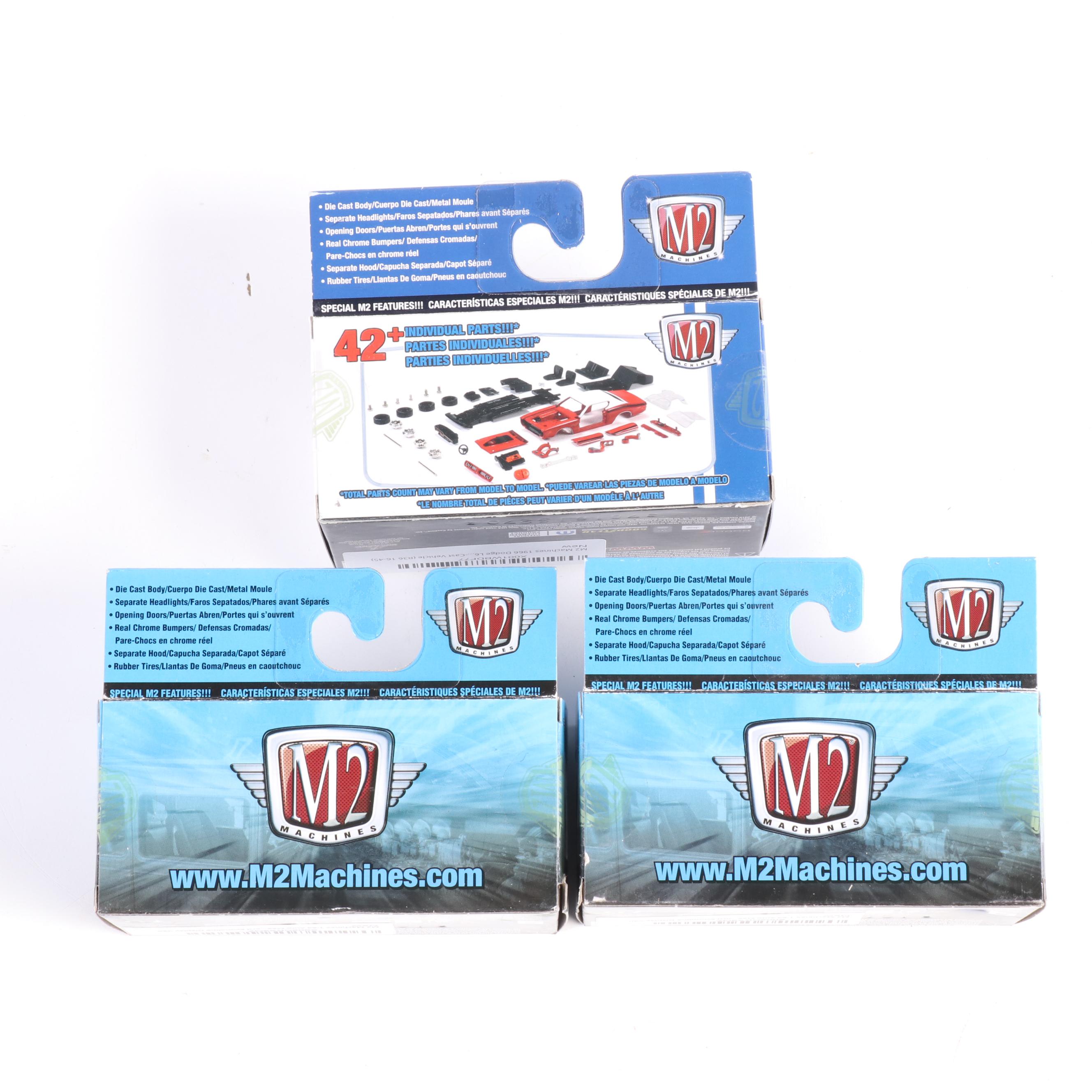 M2 Machines Detroit Muscle, Shelby, Mopar and Other Diecast Model Vehicles