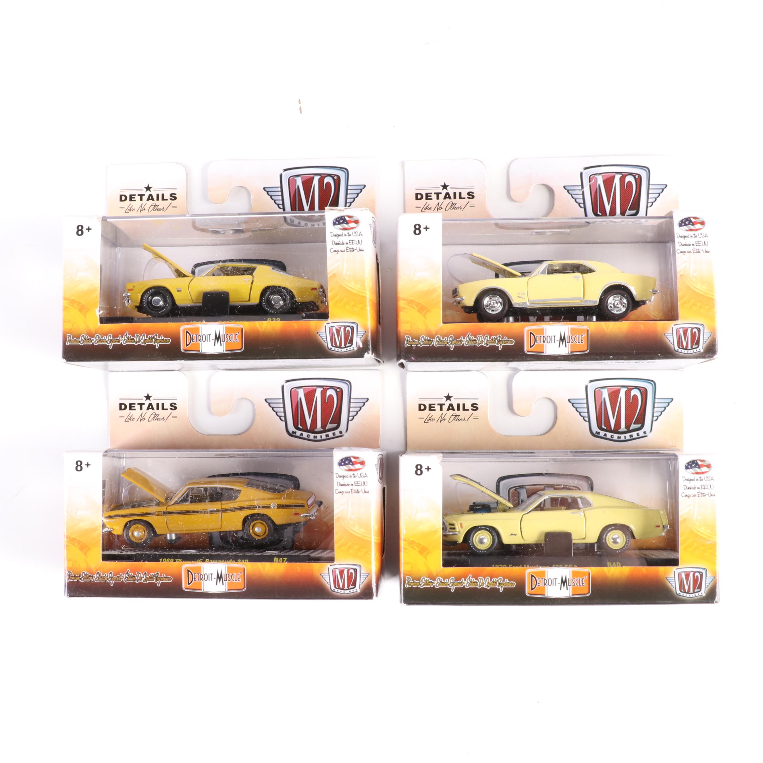 M2 Machines Detroit Muscle, Shelby, Mopar and Other Diecast Model Vehicles