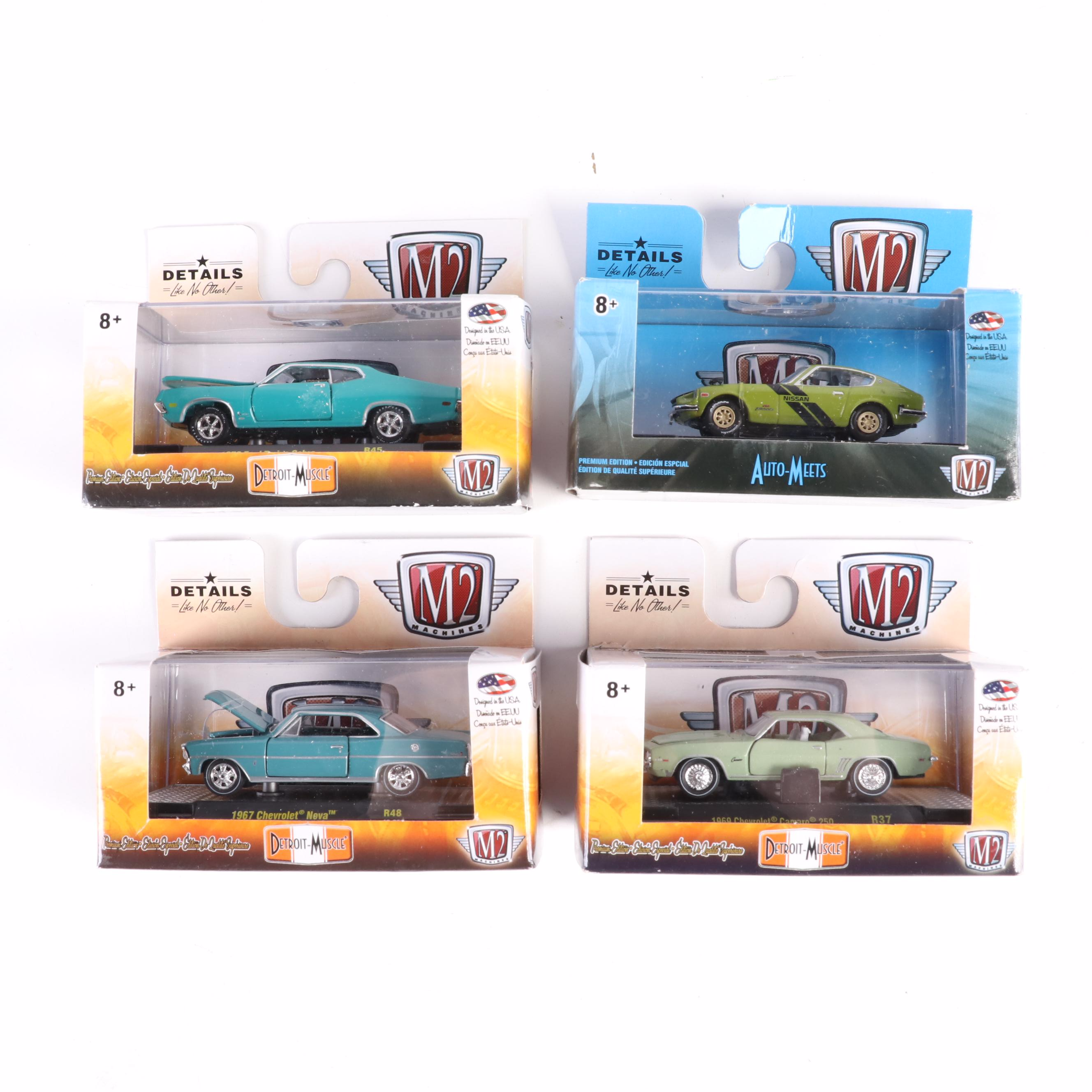 M2 Machines Detroit Muscle, Shelby, Mopar and Other Diecast Model Vehicles