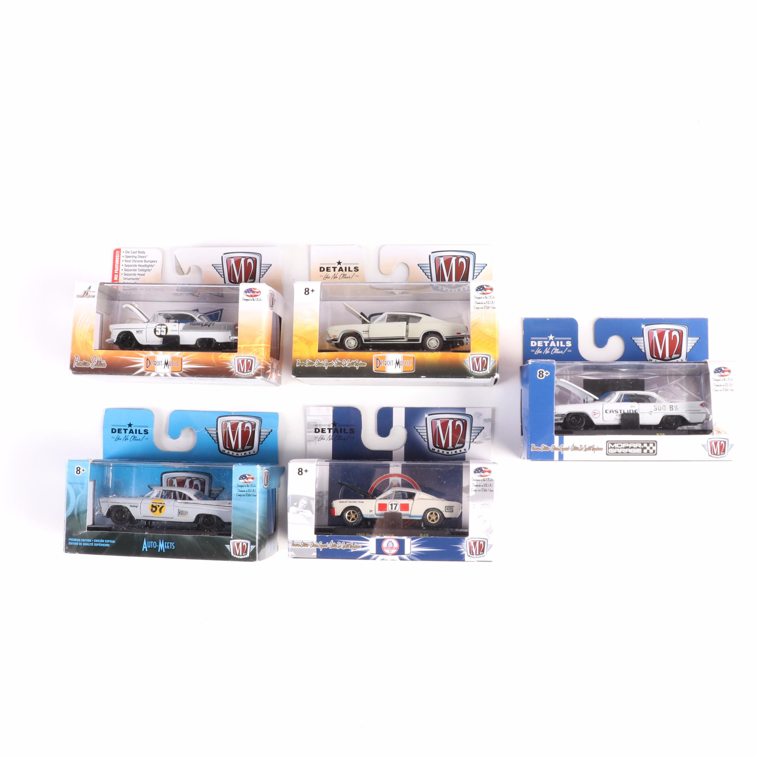 M2 Machines Detroit Muscle, Shelby, Mopar and Other Diecast Model Vehicles