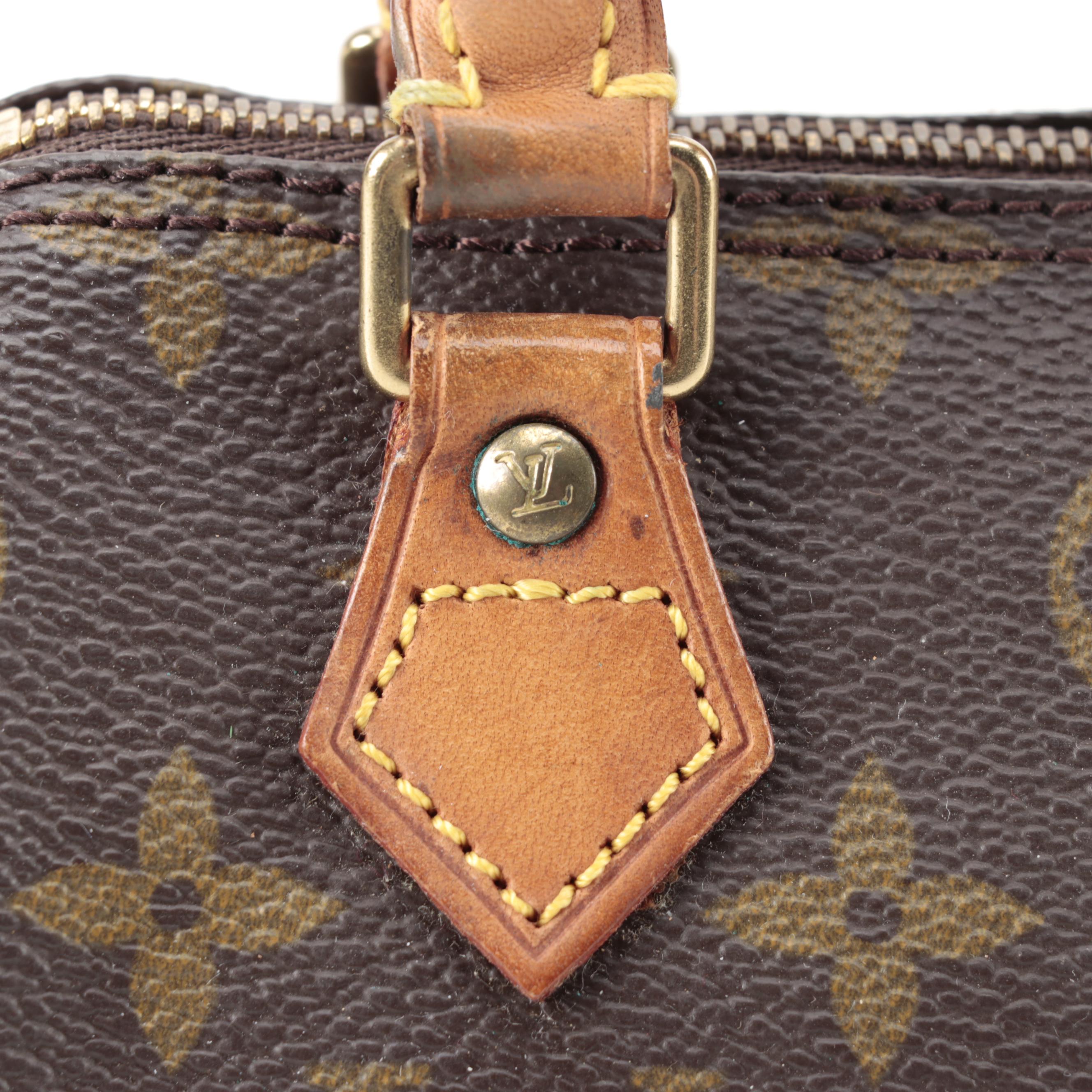 Louis Vuitton Speedy Mini HL in Monogram Canvas and Vachetta Leather