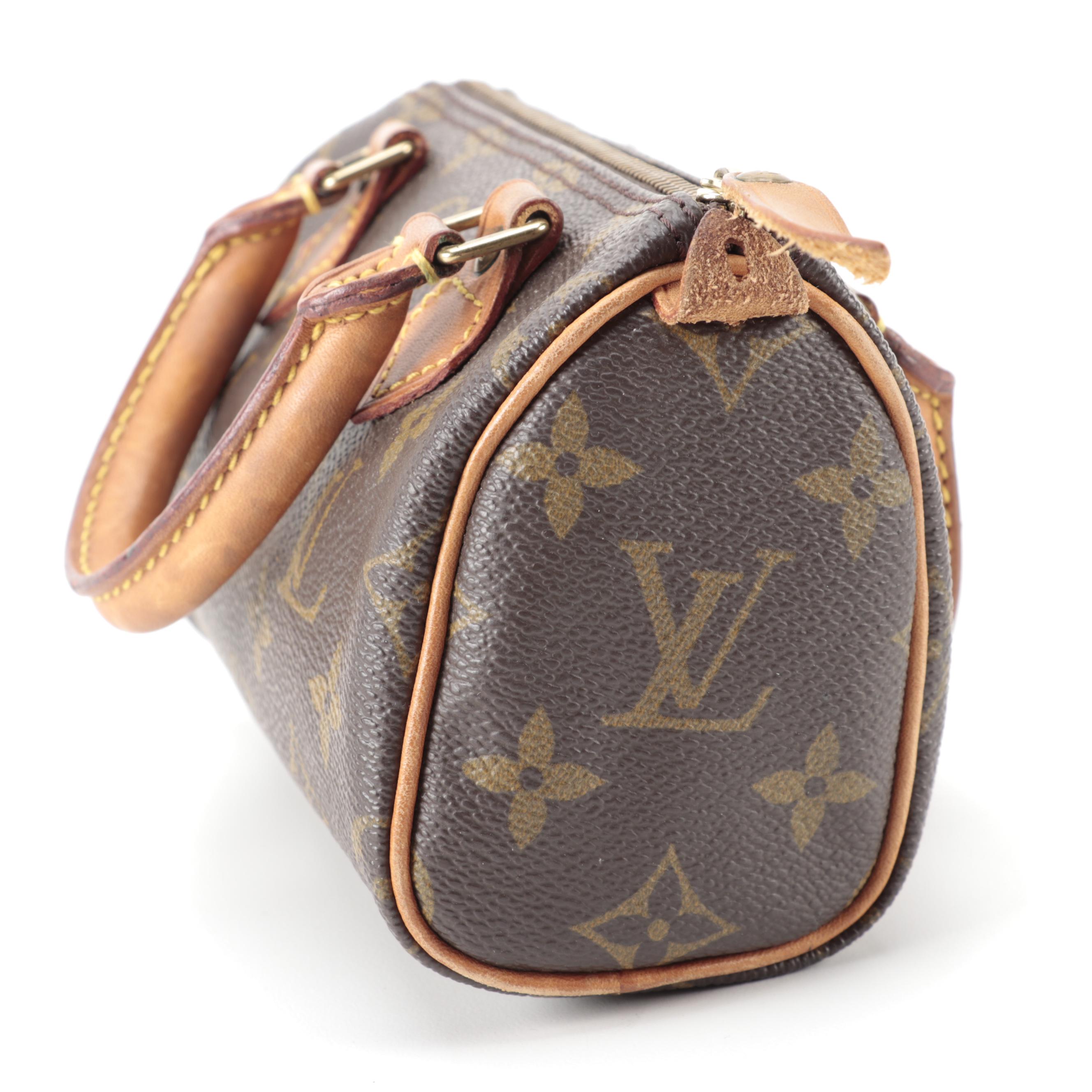 Louis Vuitton Speedy Mini HL in Monogram Canvas and Vachetta Leather