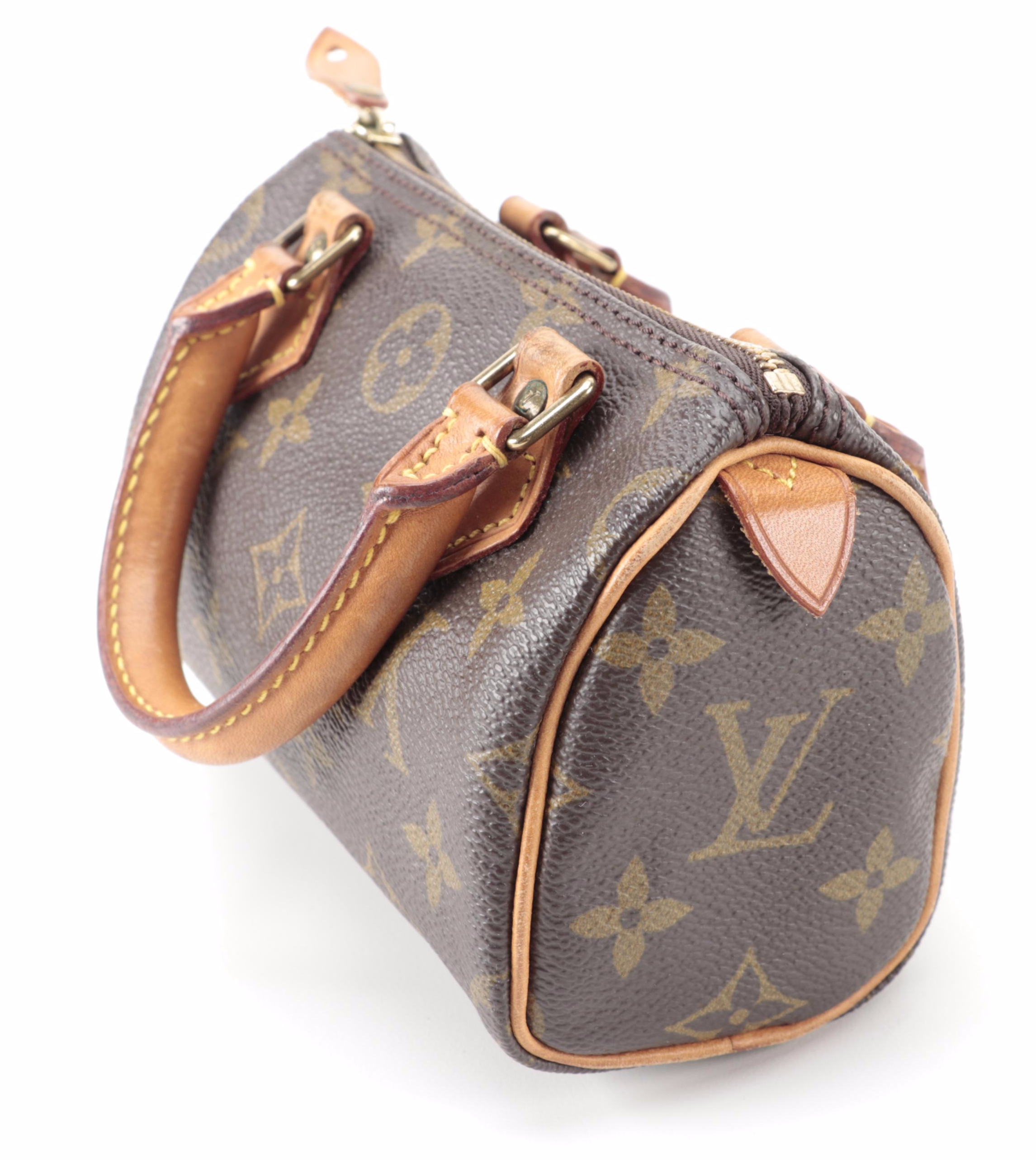 Louis Vuitton Speedy Mini HL in Monogram Canvas and Vachetta Leather