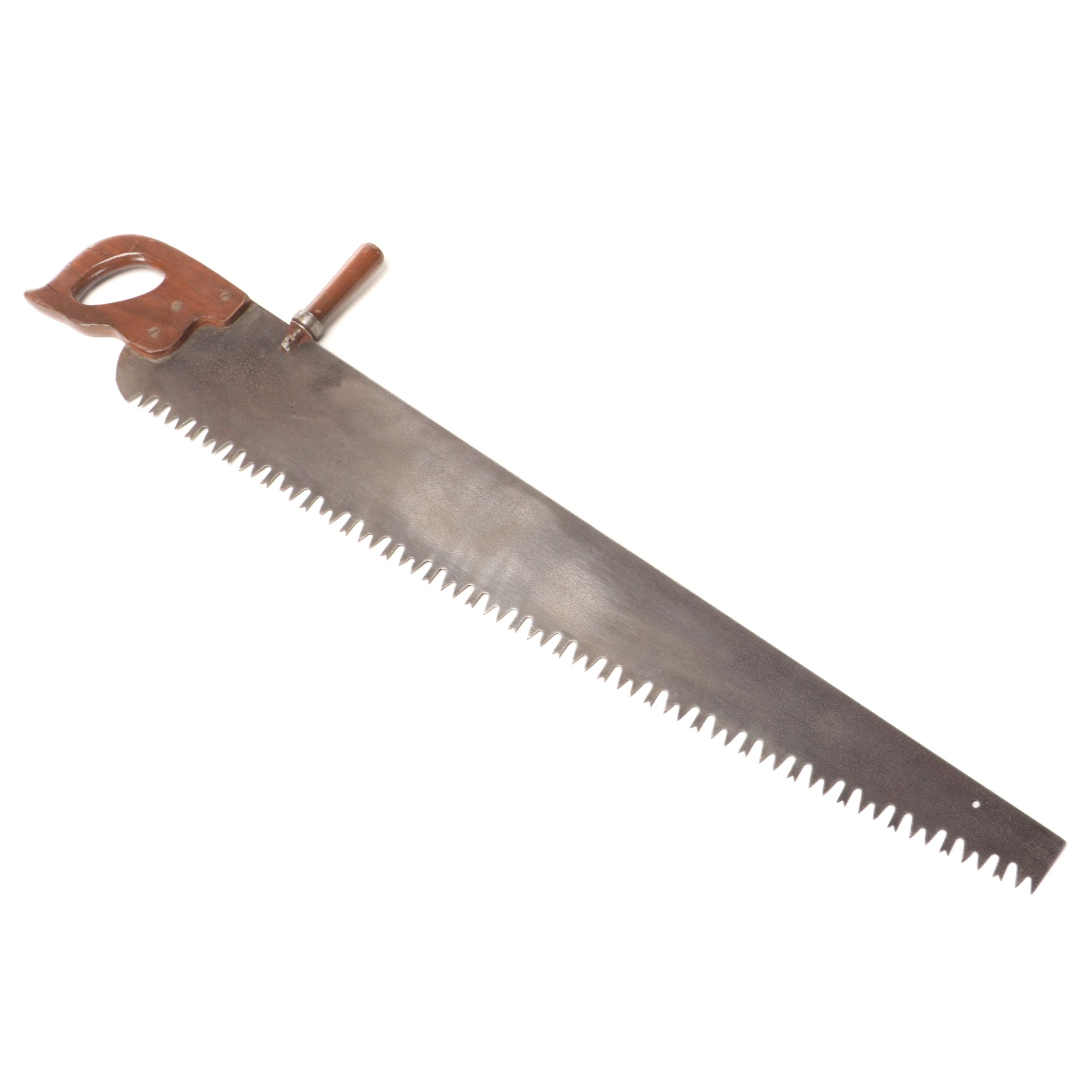 Tree Cutting Hand Saw with Supplemental Handle
