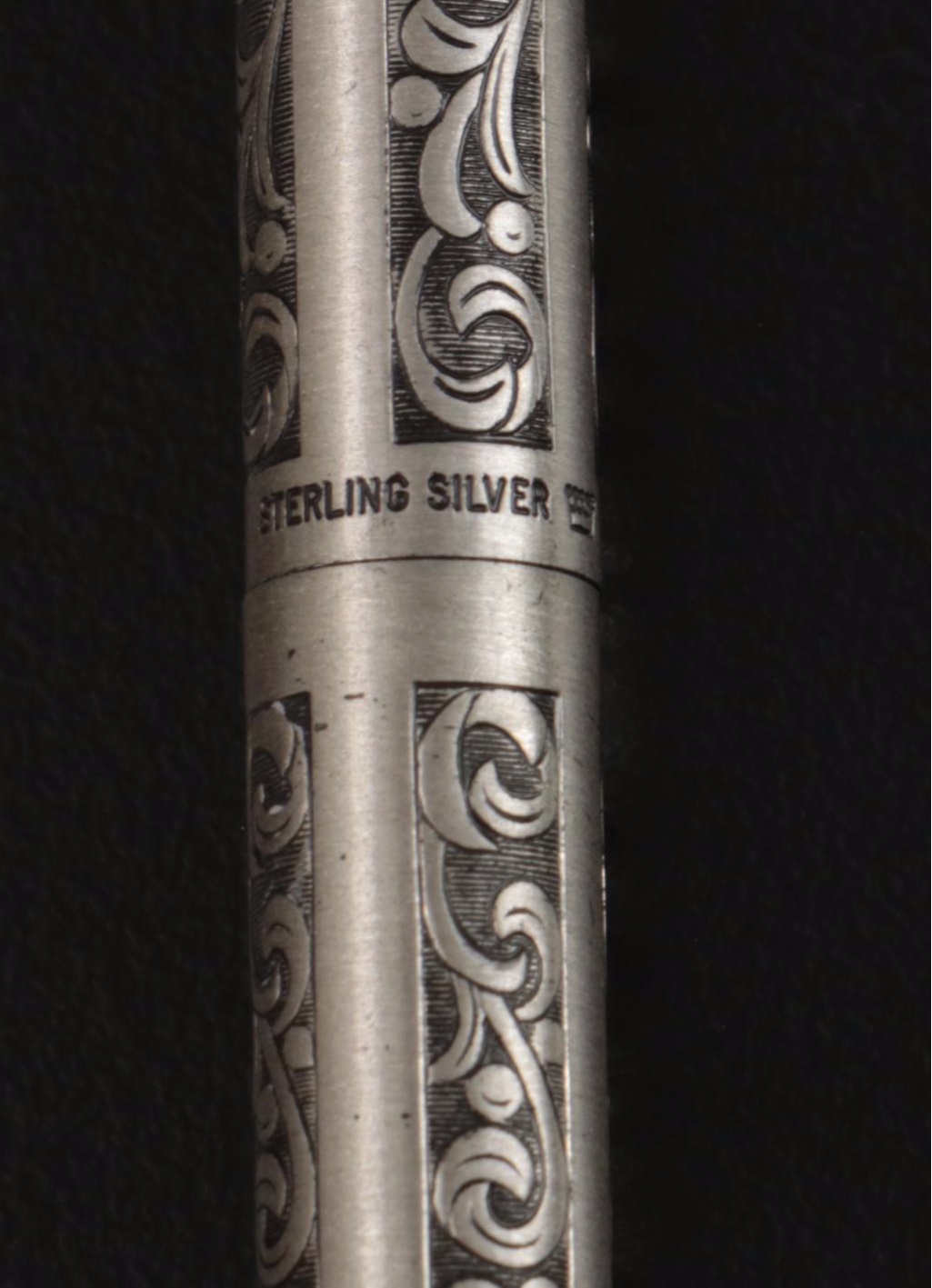 Sheaffer "Imperial" Chased Sterling Silver Ballpoint Pen and Pencil Set