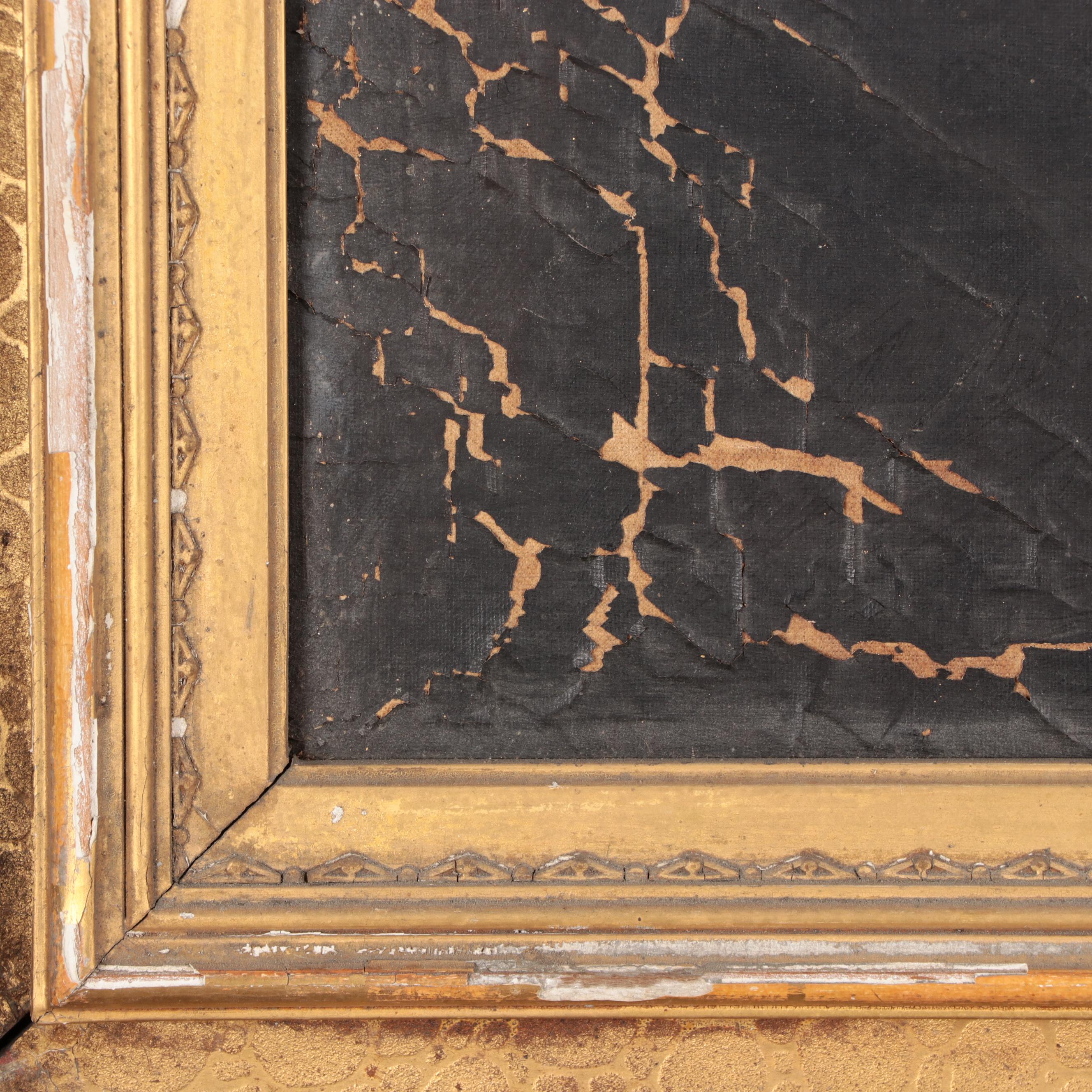 Portrait Oil Painting, 19th Century