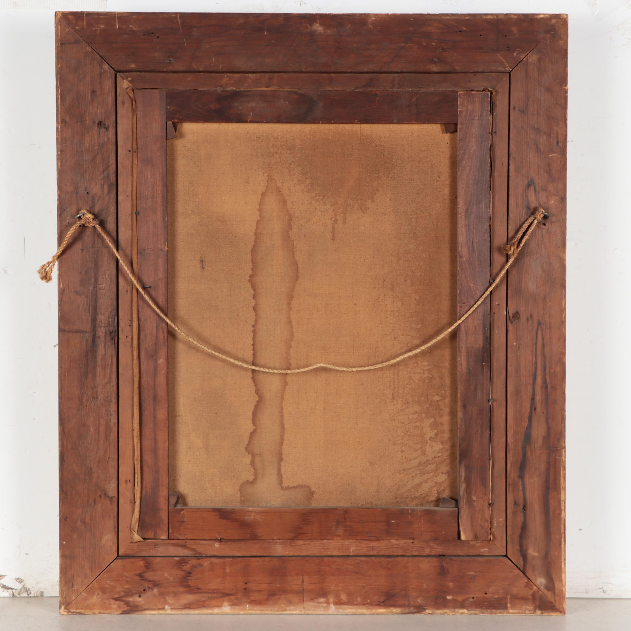 Portrait Oil Painting, 19th Century