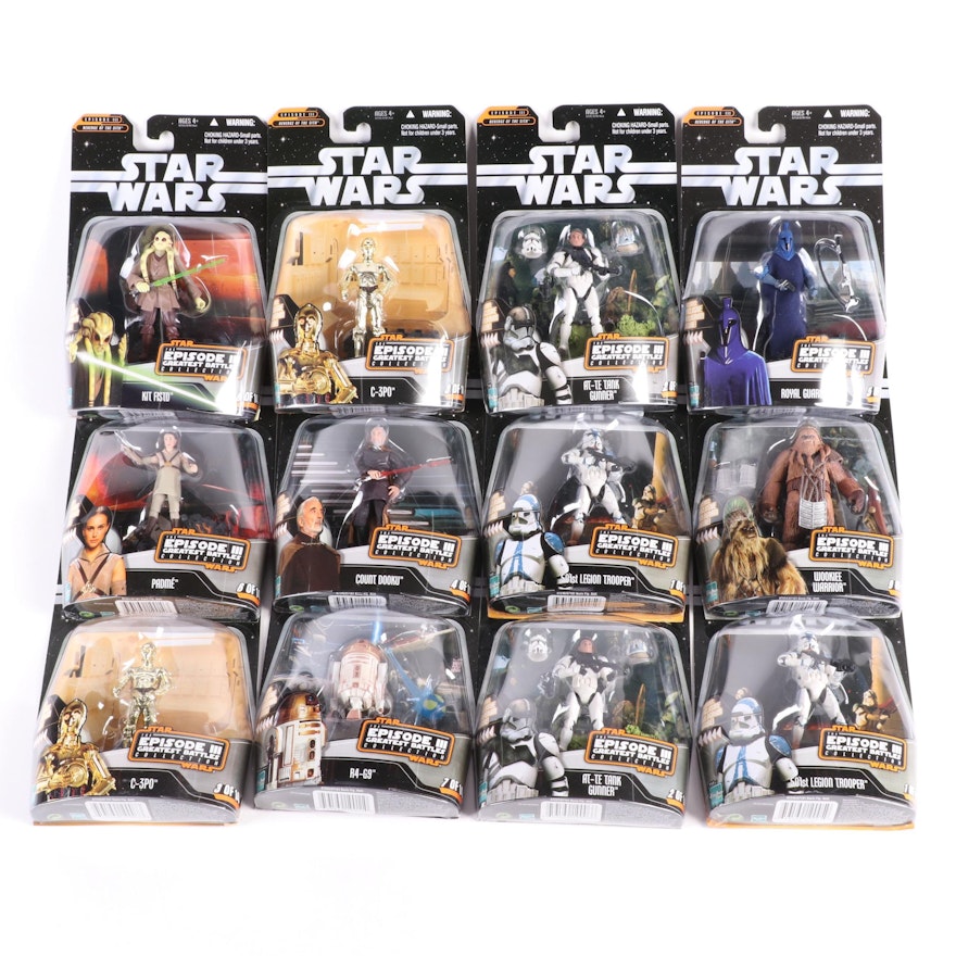 Hasbro Star Wars: Episode III Greatest Battles Collection Action Figures, 2006