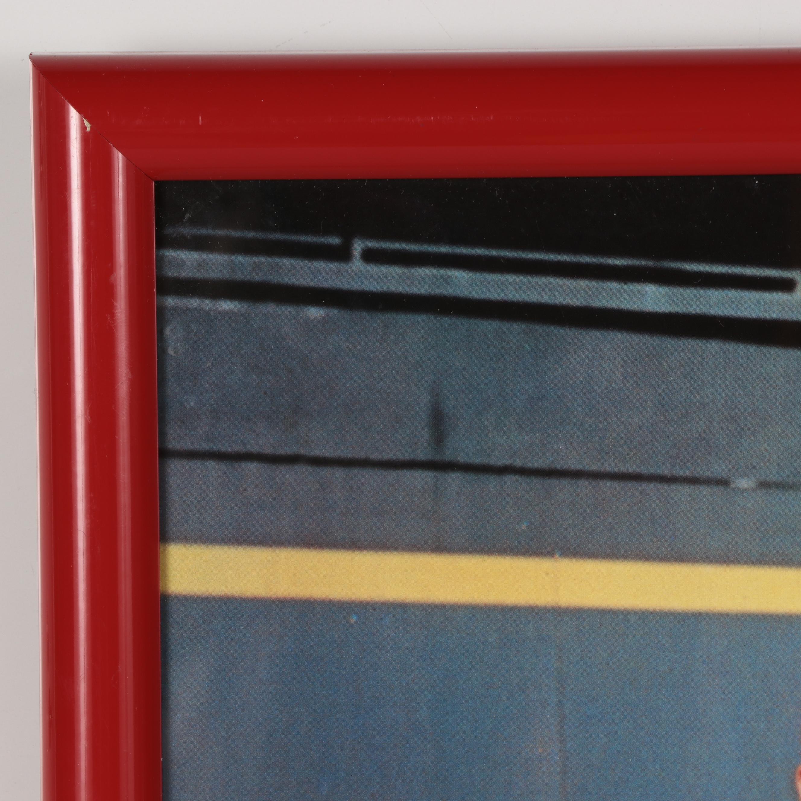 1976 Cincinnati Reds "World Champions" Signed Poster, Framed, CEI Sports COA