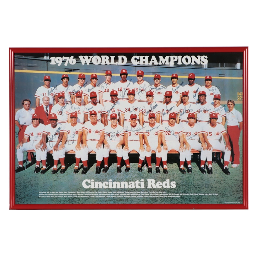 Cincinnati Reds 1976 uniform artwork, This is a highly deta…
