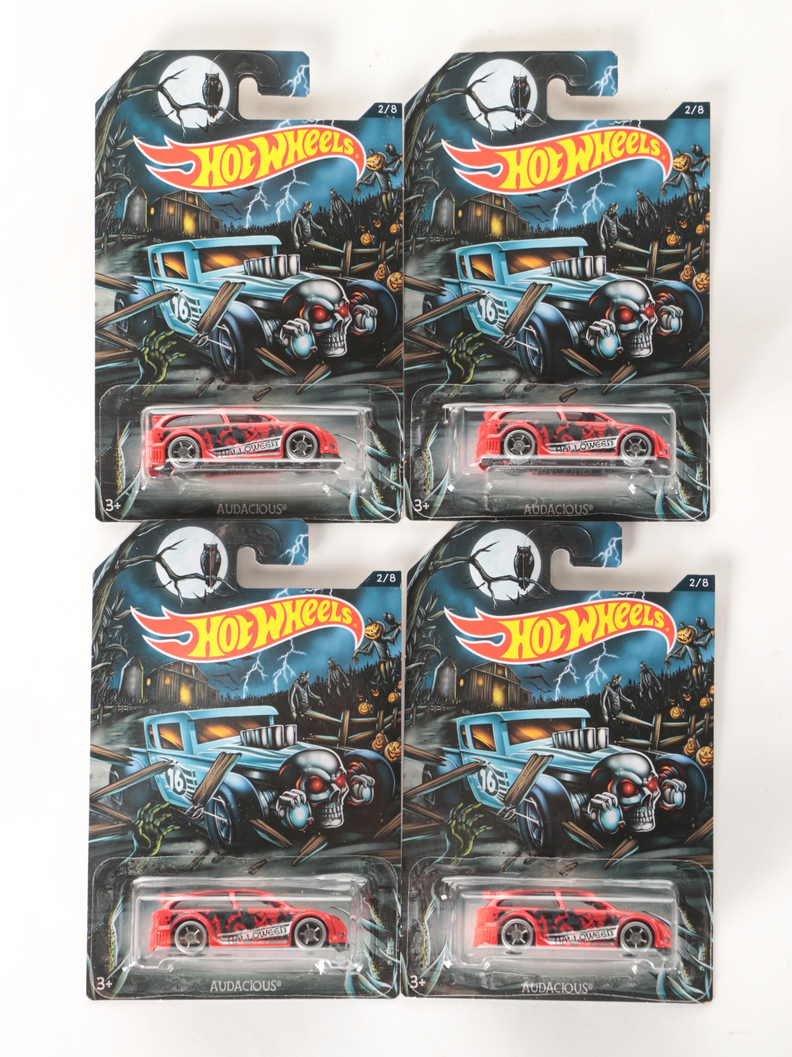 Mattel Hot Wheels Halloween Diecast Model Cars, 2016