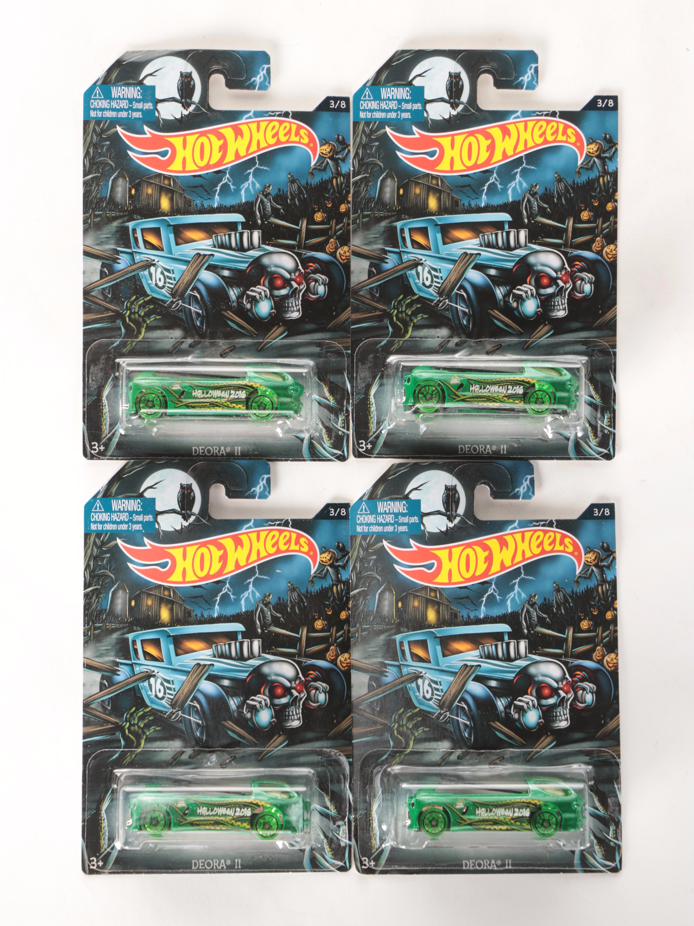 Mattel Hot Wheels Halloween Diecast Model Cars, 2016