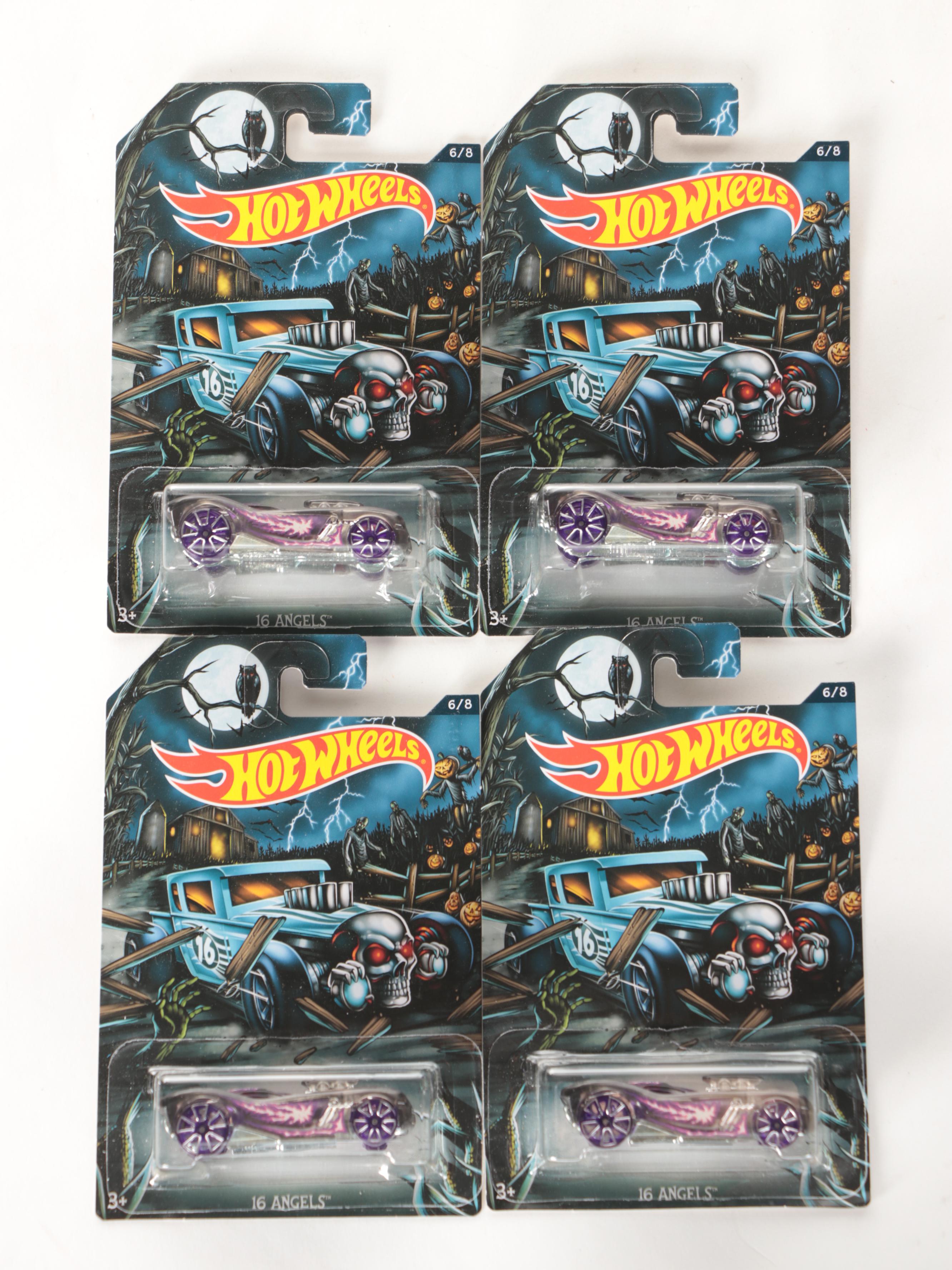 Mattel Hot Wheels Halloween Diecast Model Cars, 2016