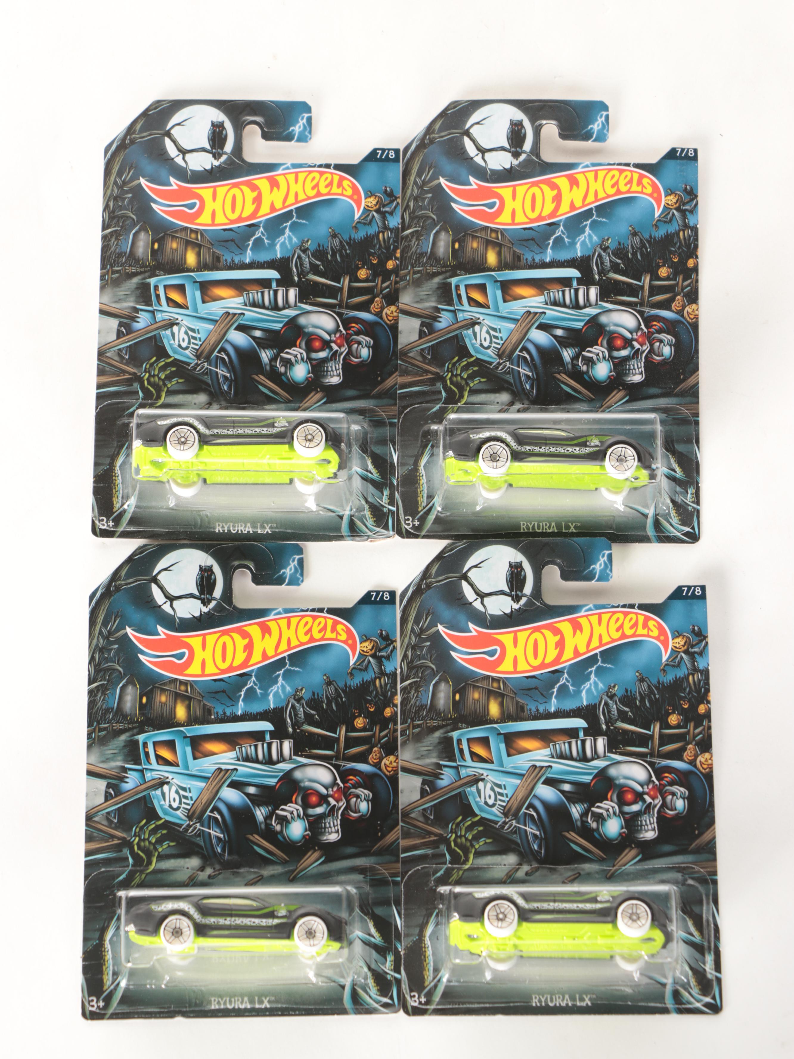 Mattel Hot Wheels Halloween Diecast Model Cars, 2016