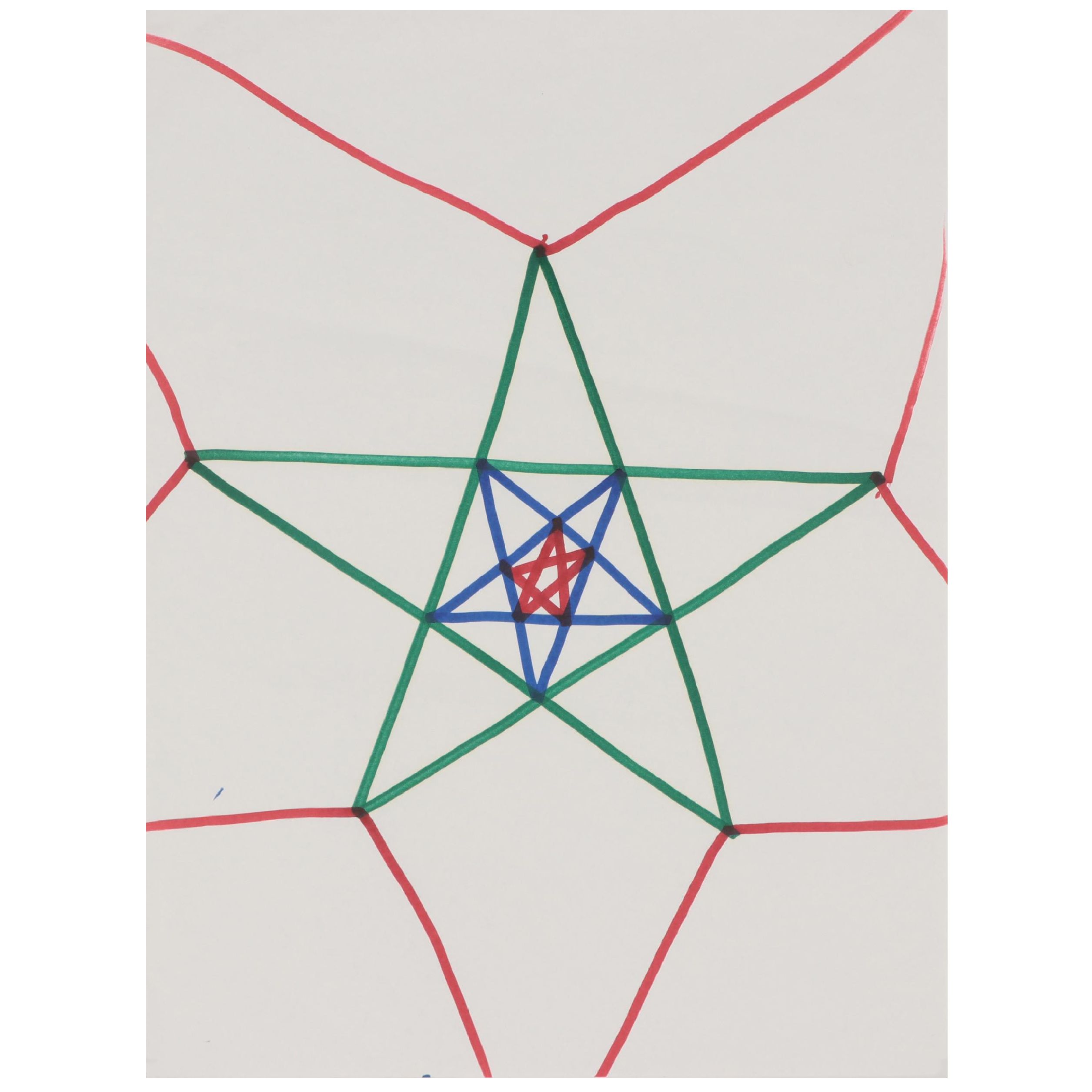 Dimitri Grachis Minimalist Marker Drawing, Circa 1980