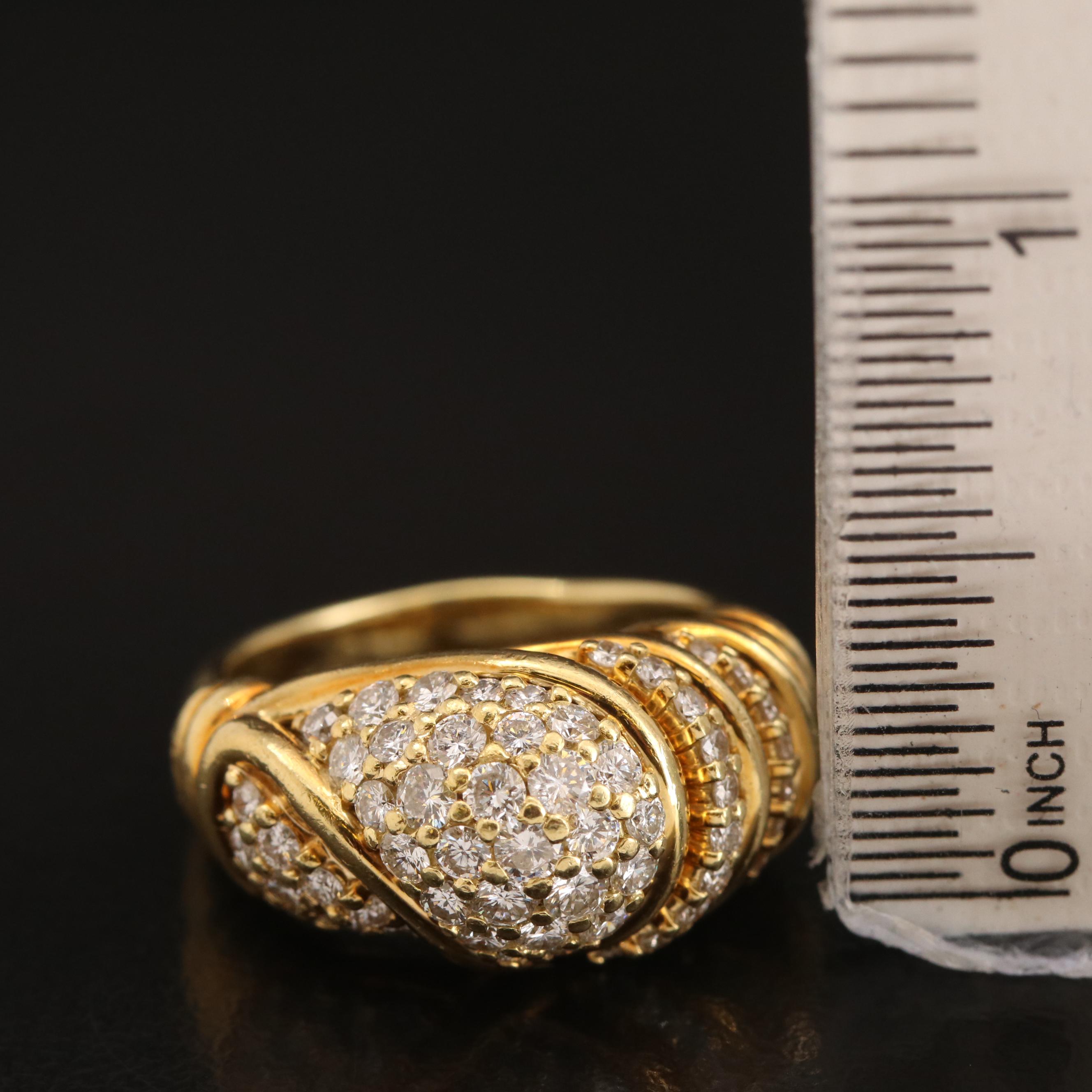 Jose Hess 18K 1.27 CTW Pavé Diamond Ring