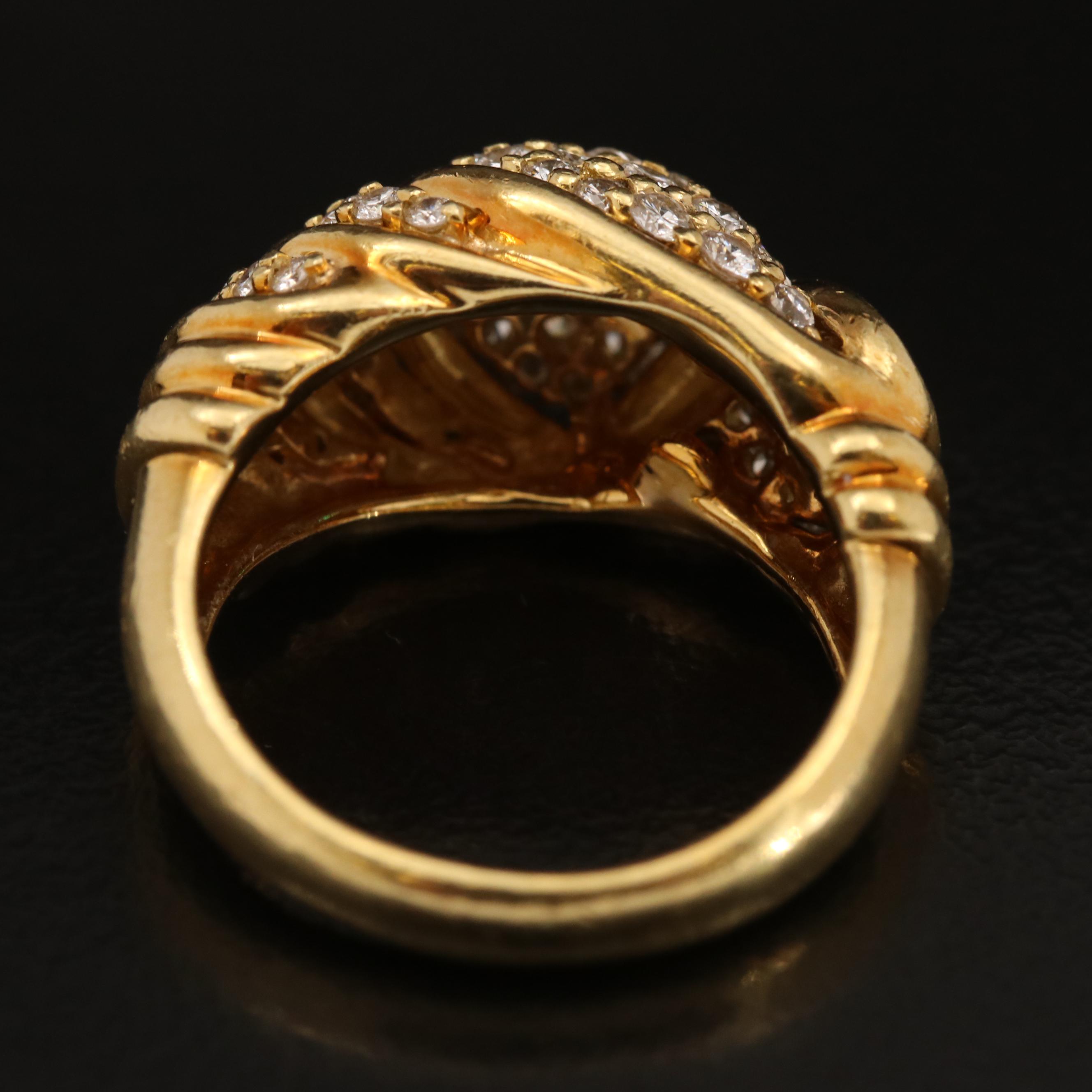 Jose Hess 18K 1.27 CTW Pavé Diamond Ring