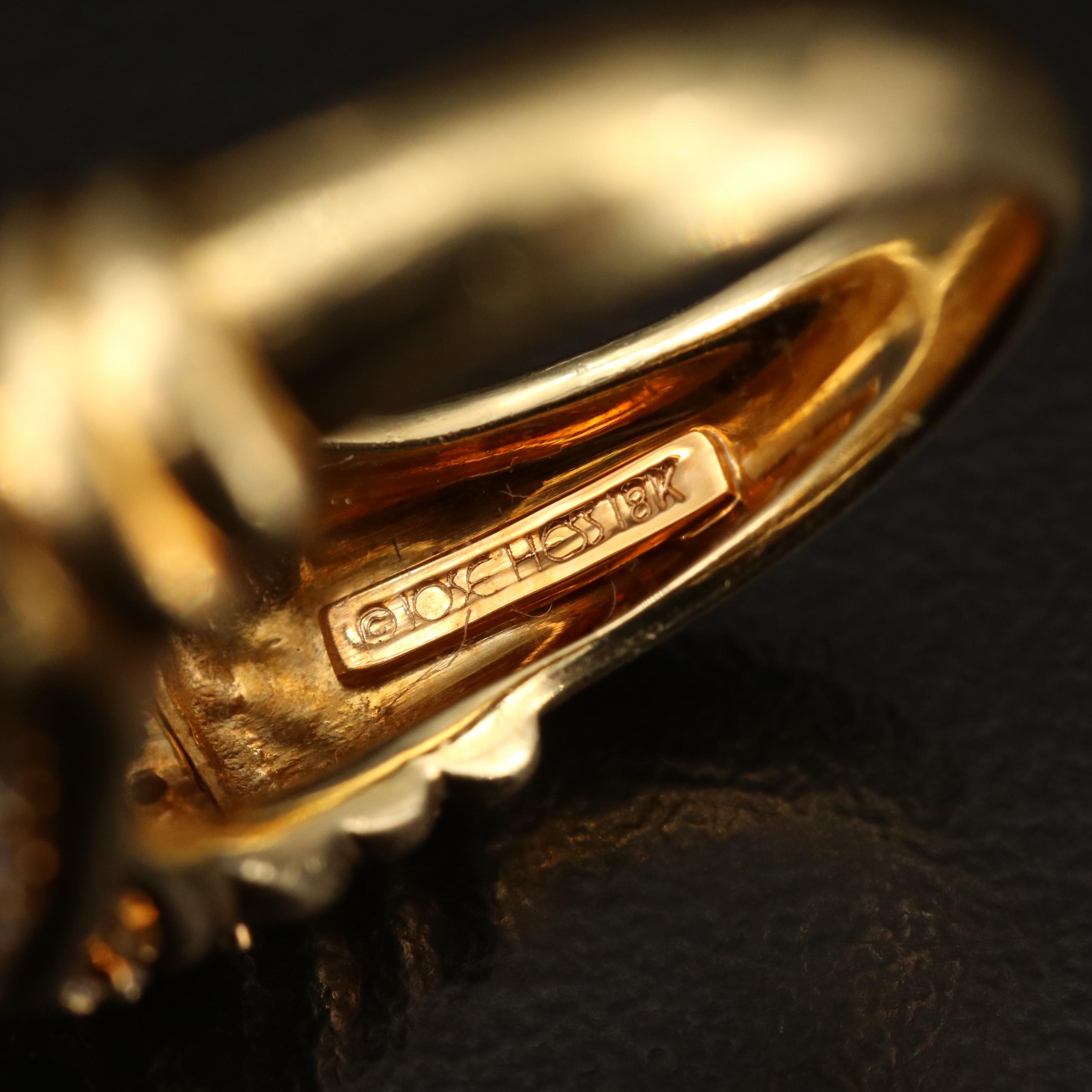 Jose Hess 18K 1.27 CTW Pavé Diamond Ring