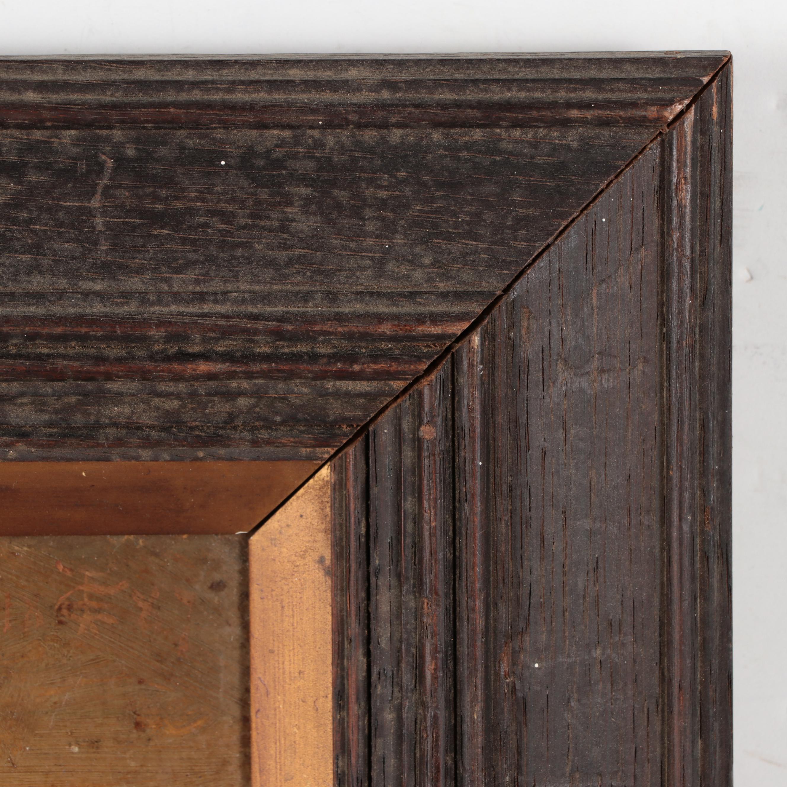 Folk Art Oil Painting of a Cow, 19th Century