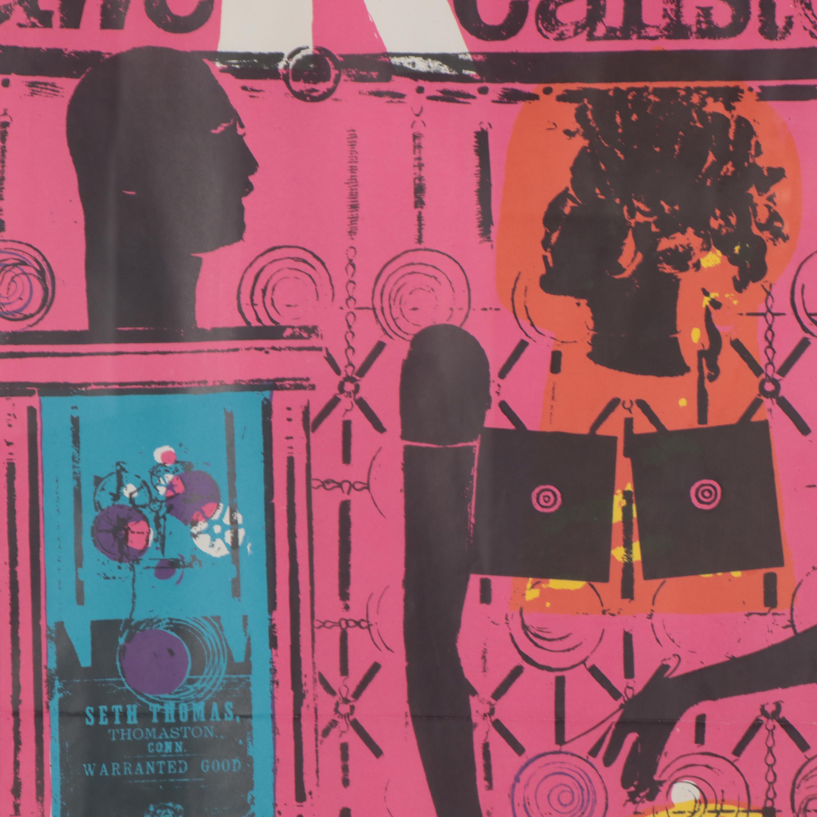 Haags Gemeentemuseum Exhibition Poster "Nieuwe Realisten," 1965