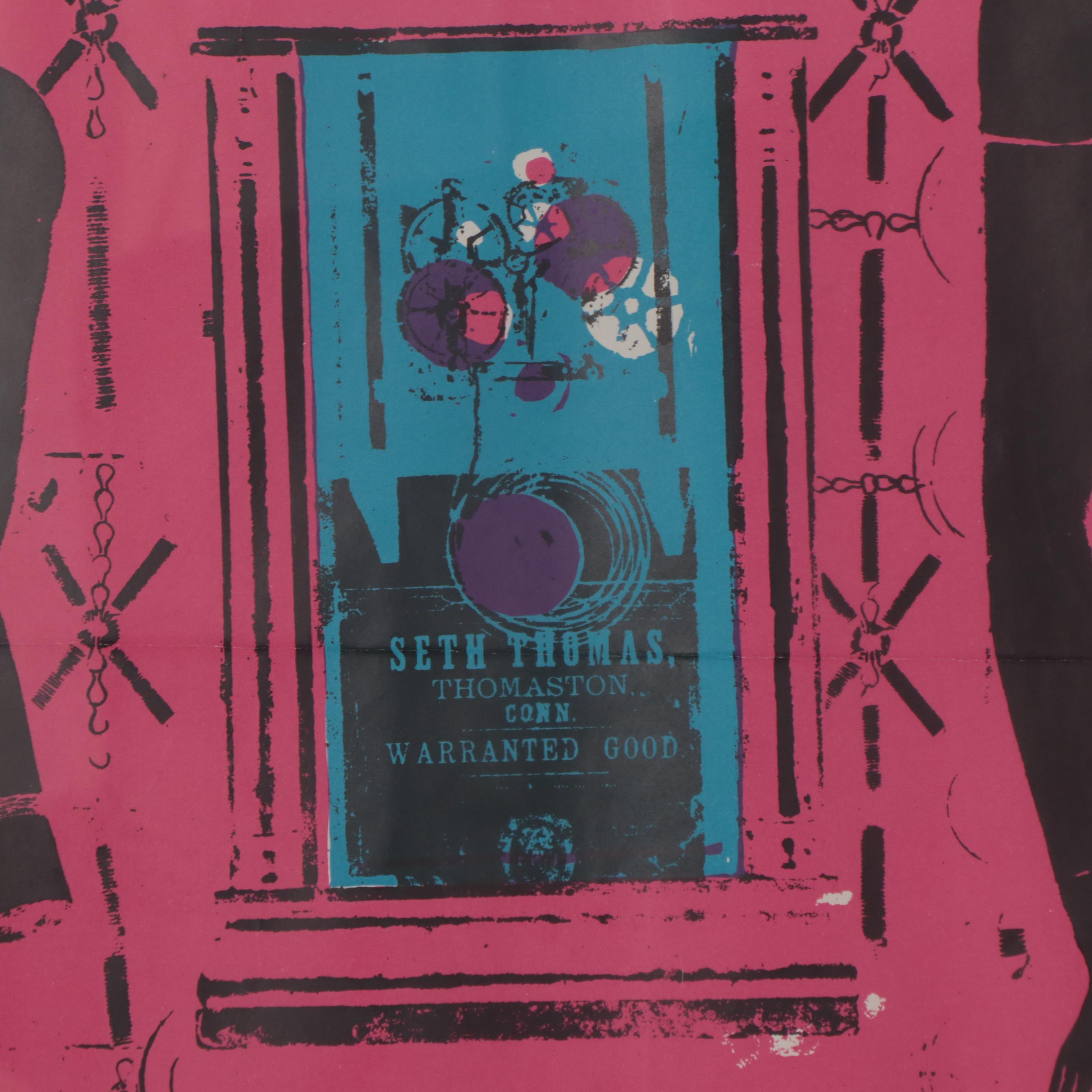 Haags Gemeentemuseum Exhibition Poster "Nieuwe Realisten," 1965