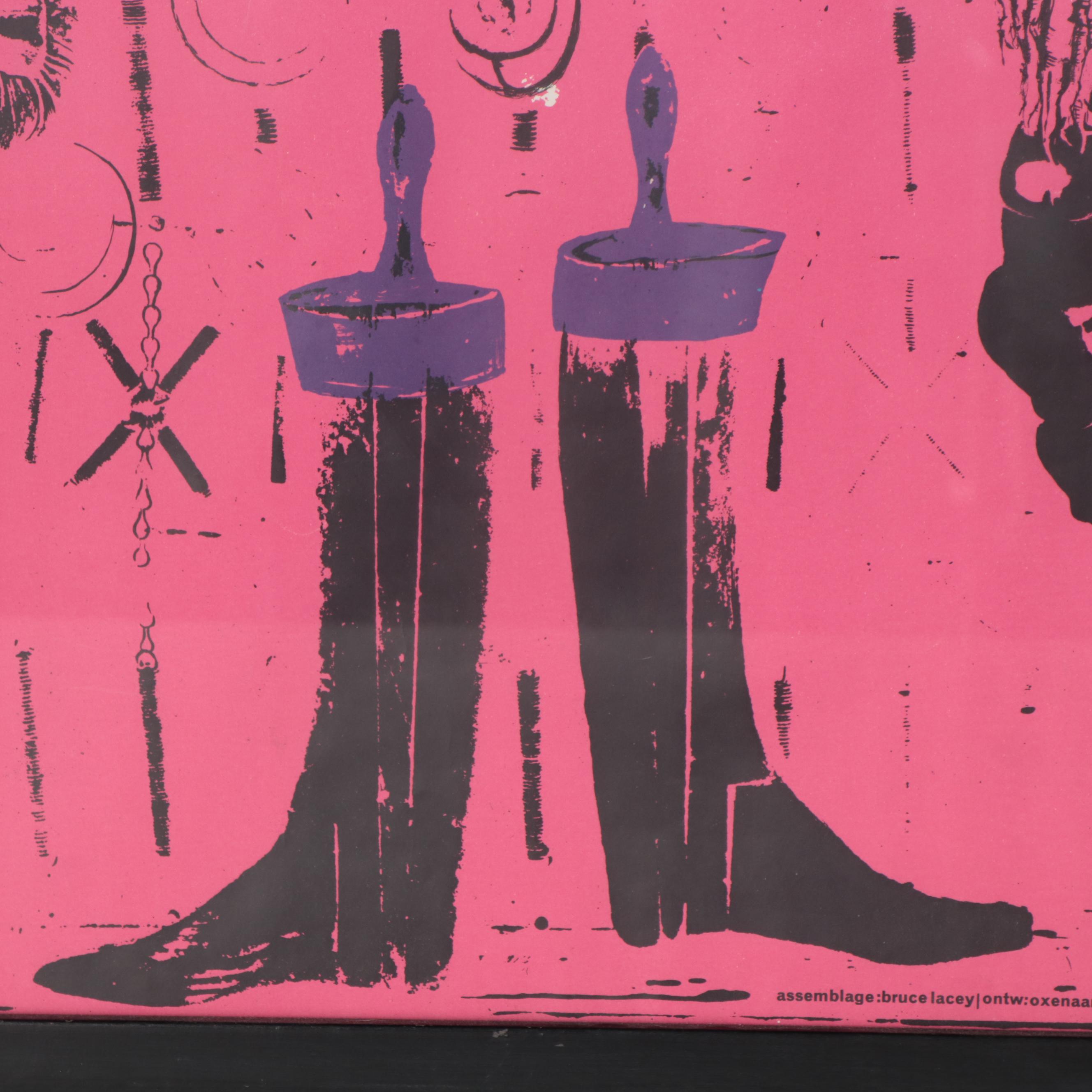 Haags Gemeentemuseum Exhibition Poster "Nieuwe Realisten," 1965