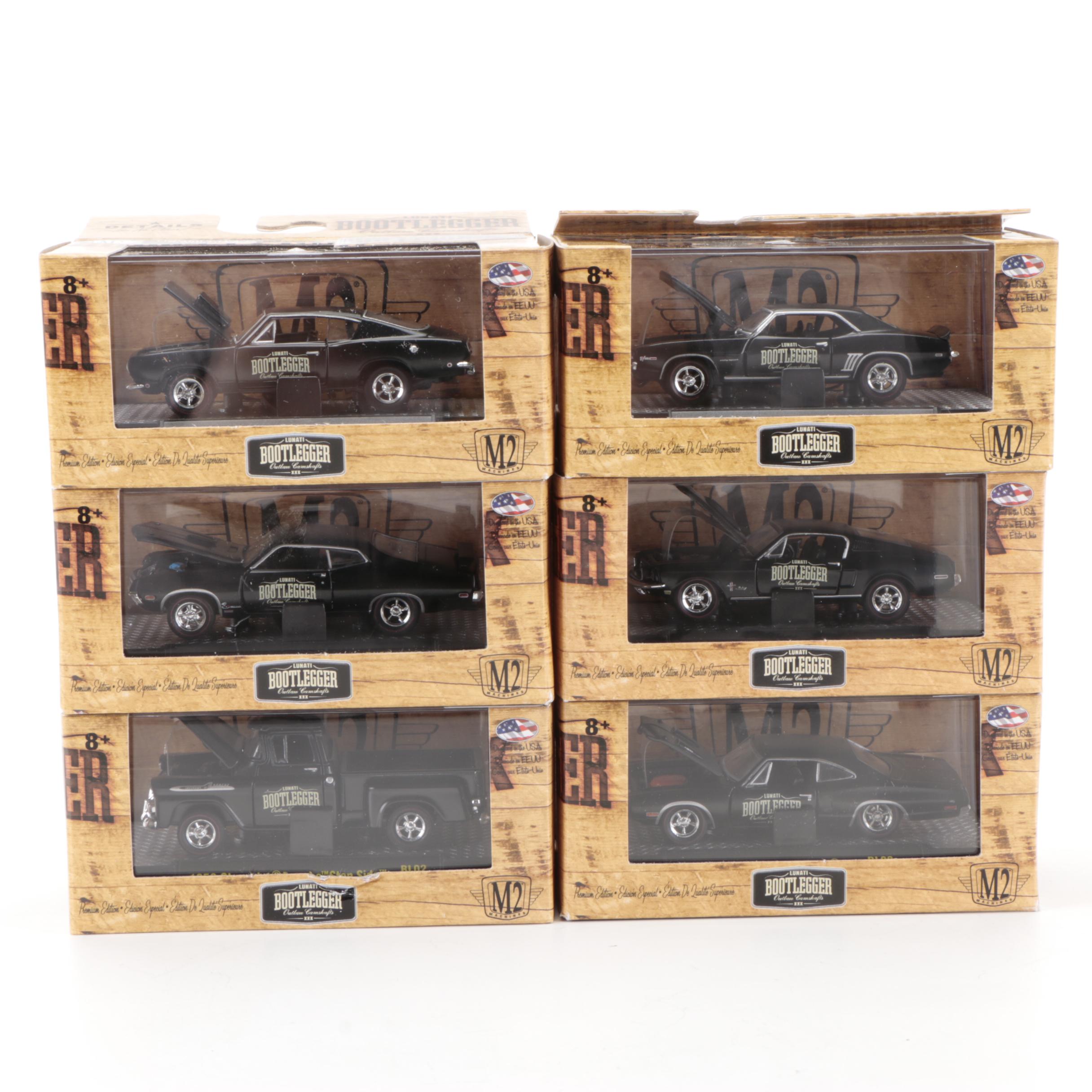 M2 Machines Auto-Projects, Bootlegger, Detroit Muscle, Other Diecast Cars