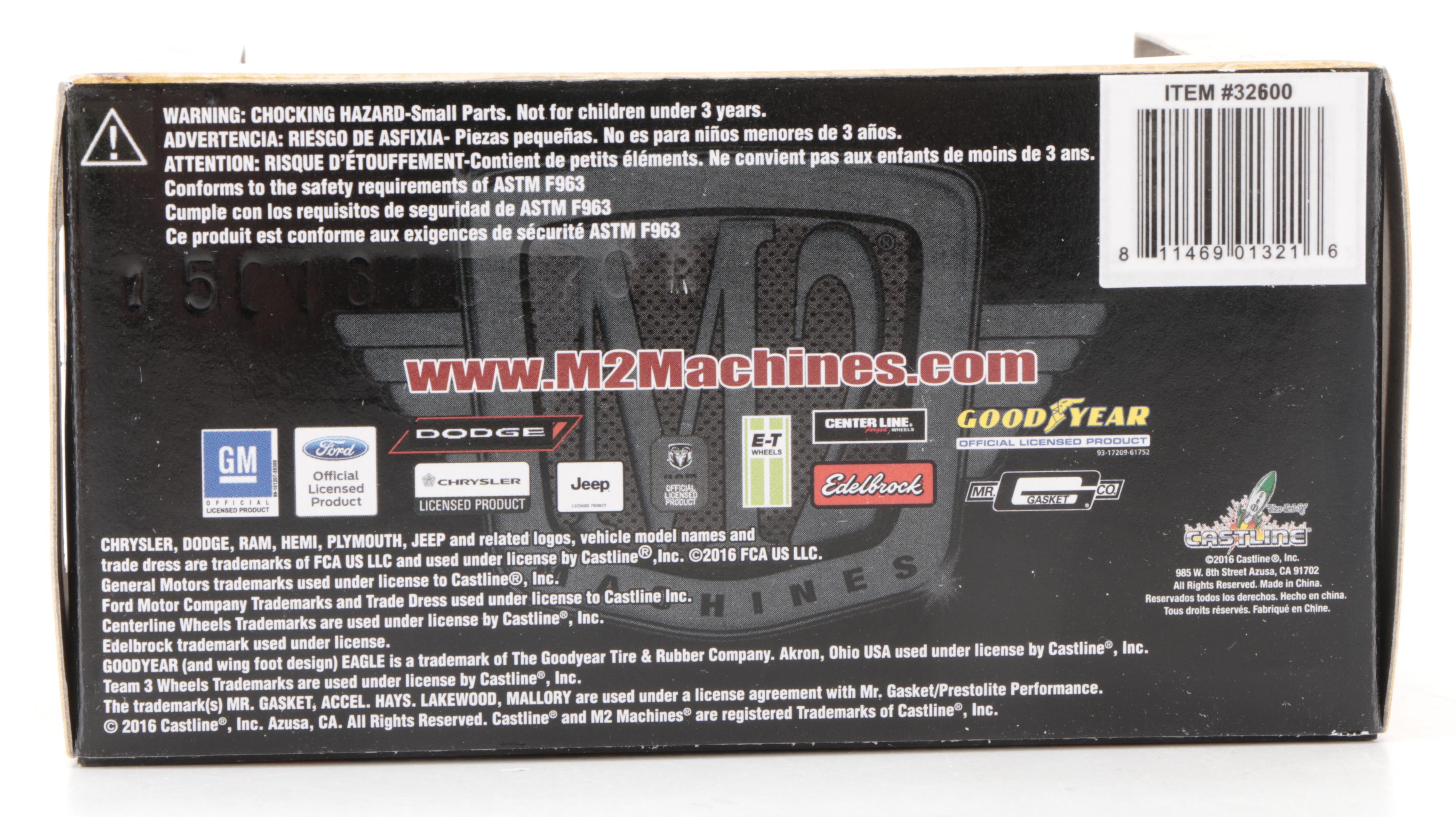 M2 Machines Auto-Projects, Bootlegger, Detroit Muscle, Other Diecast Cars