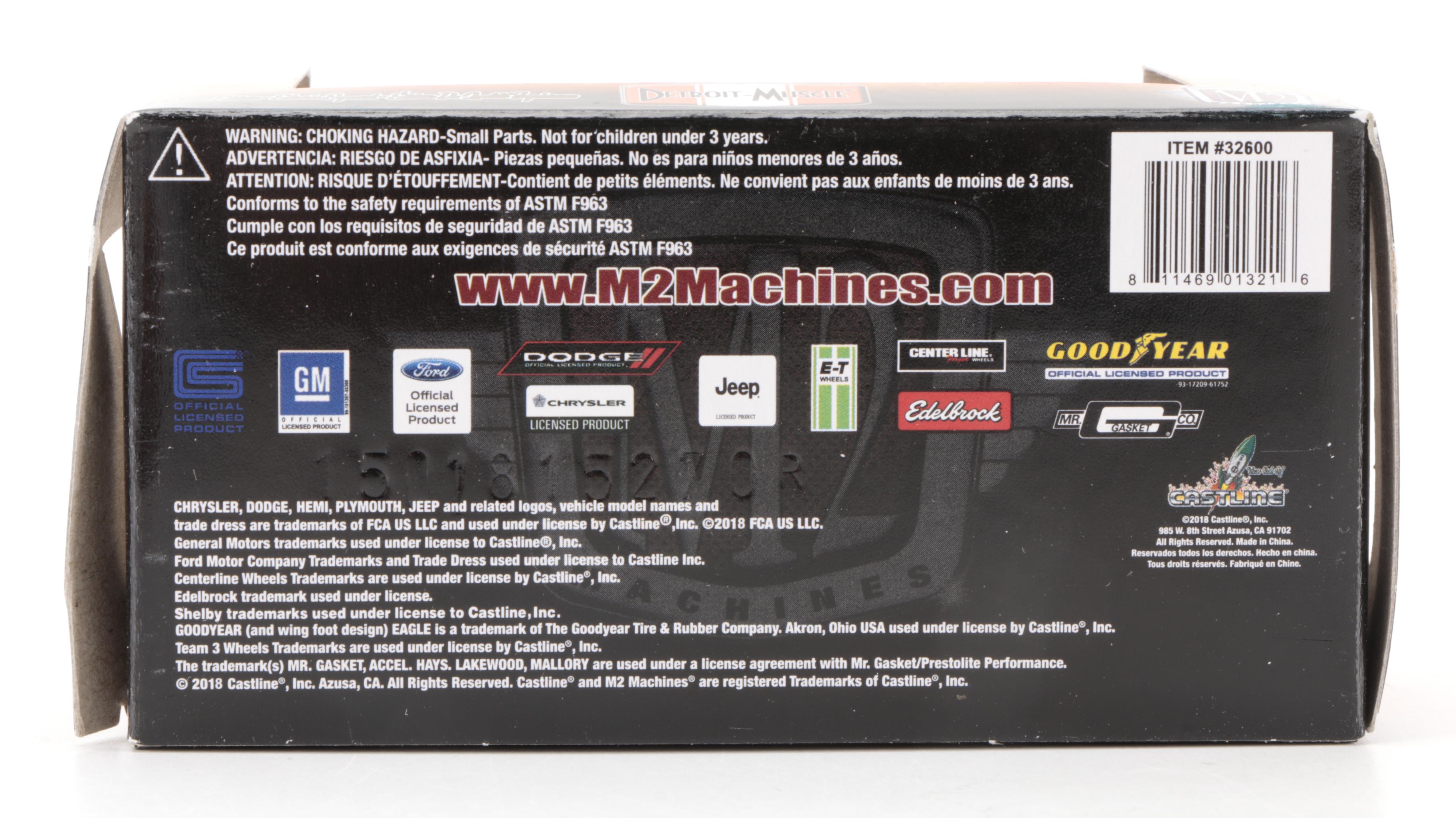 M2 Machines Auto-Projects, Bootlegger, Detroit Muscle, Other Diecast Cars