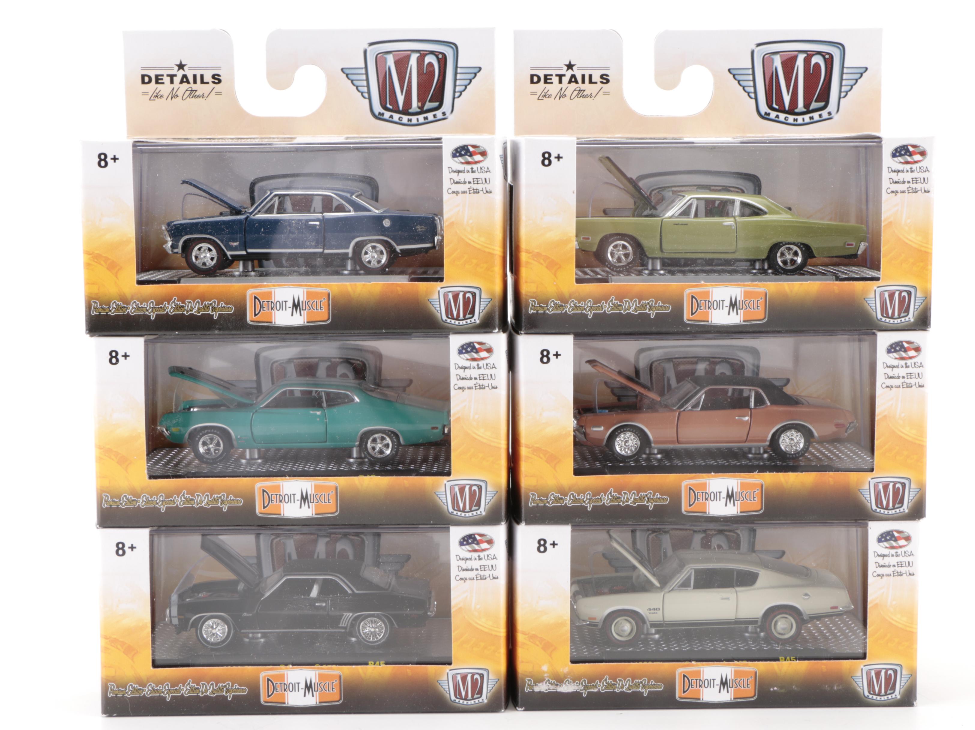 M2 Machines Auto-Projects, Bootlegger, Detroit Muscle, Other Diecast Cars