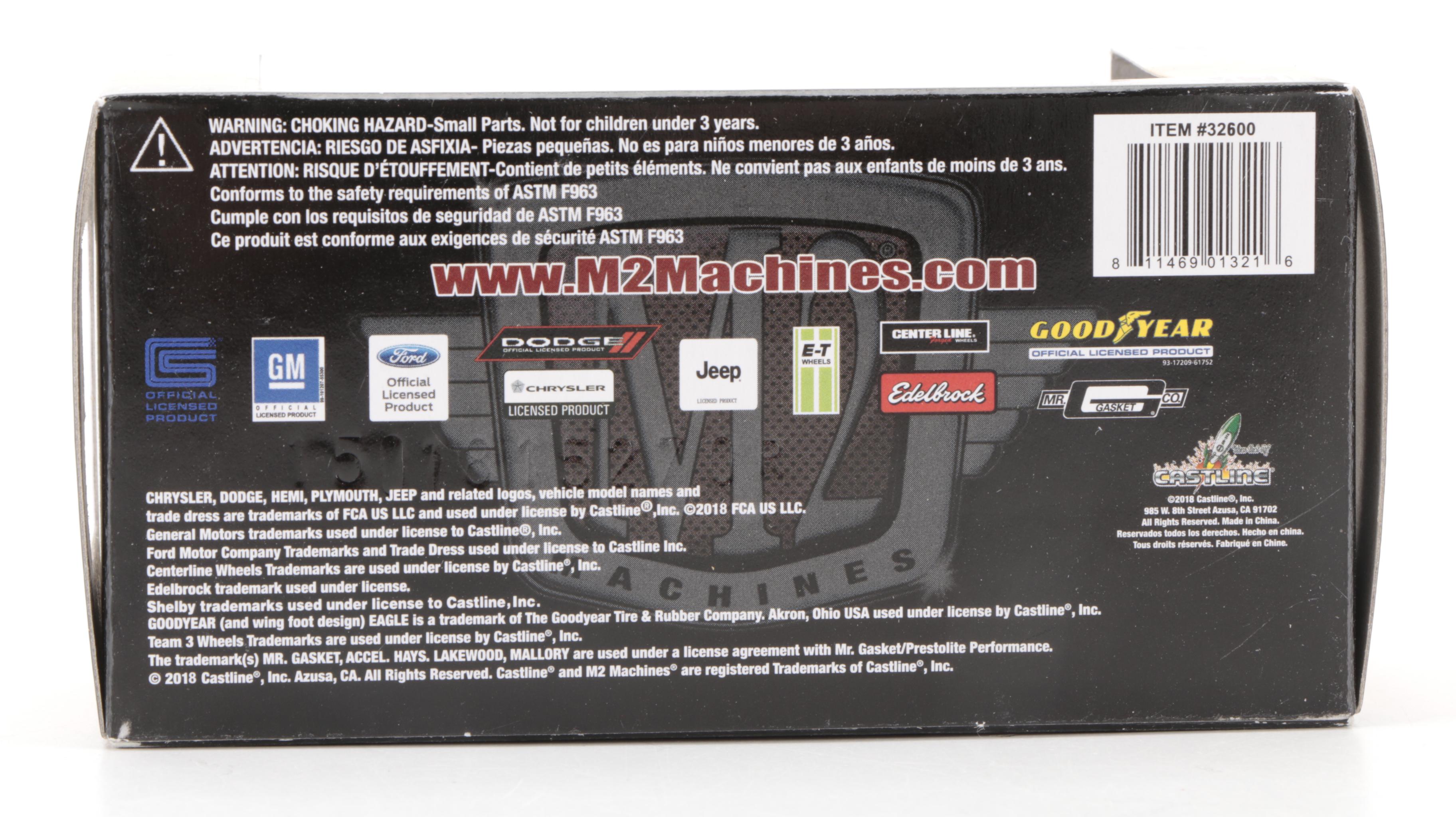 M2 Machines Auto-Projects, Bootlegger, Detroit Muscle, Other Diecast Cars