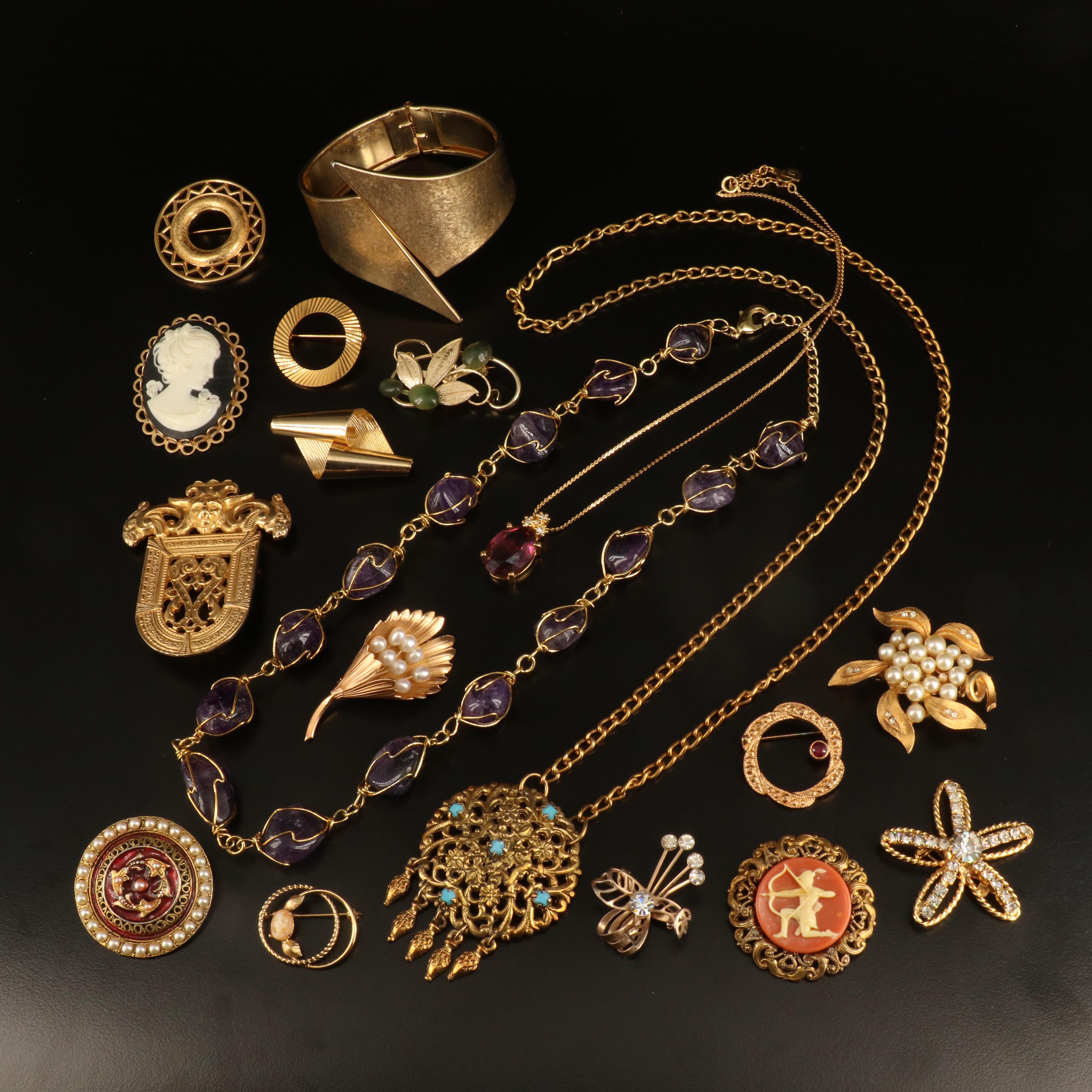 Jewelry Selection Featuring Christian Dior and Wells