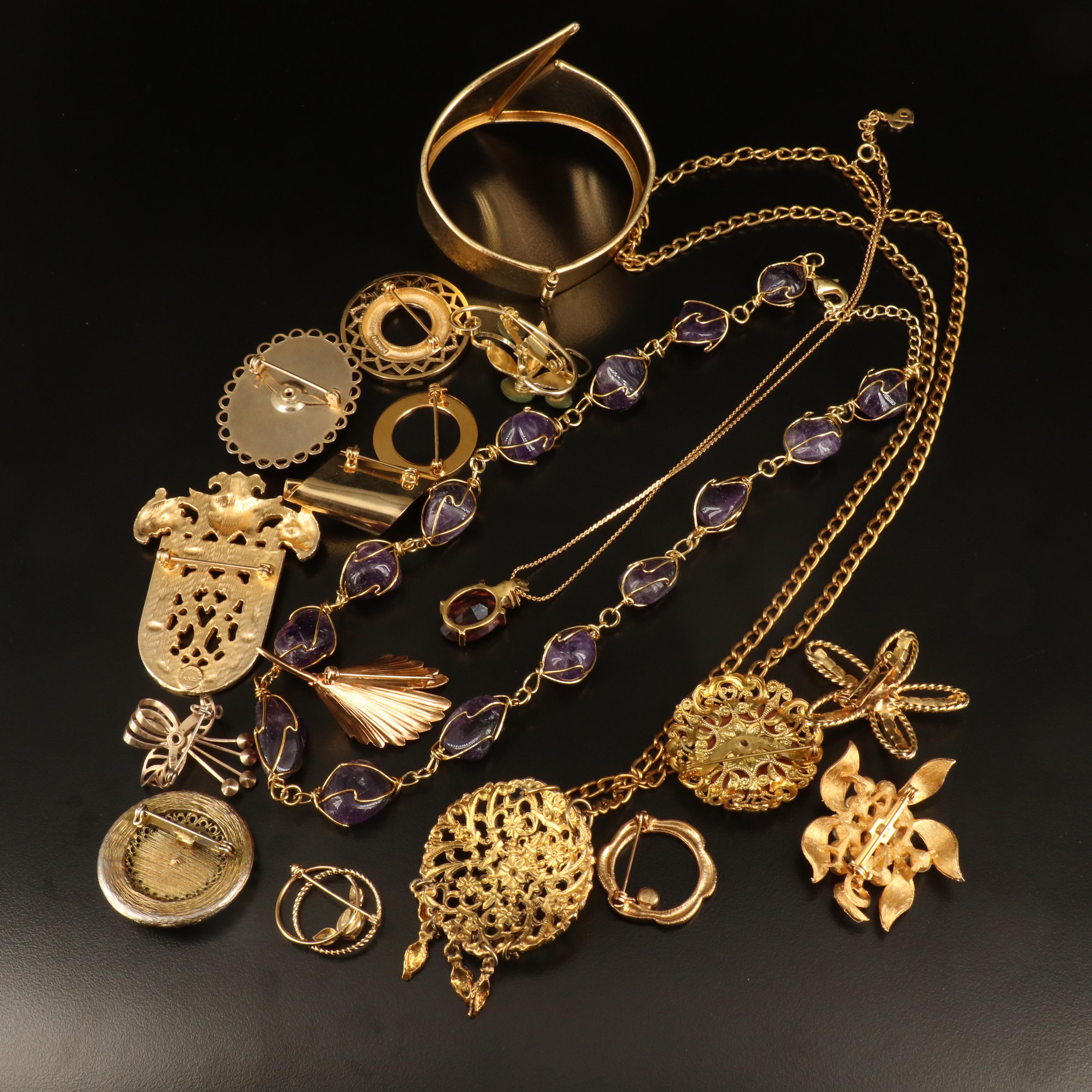 Jewelry Selection Featuring Christian Dior and Wells