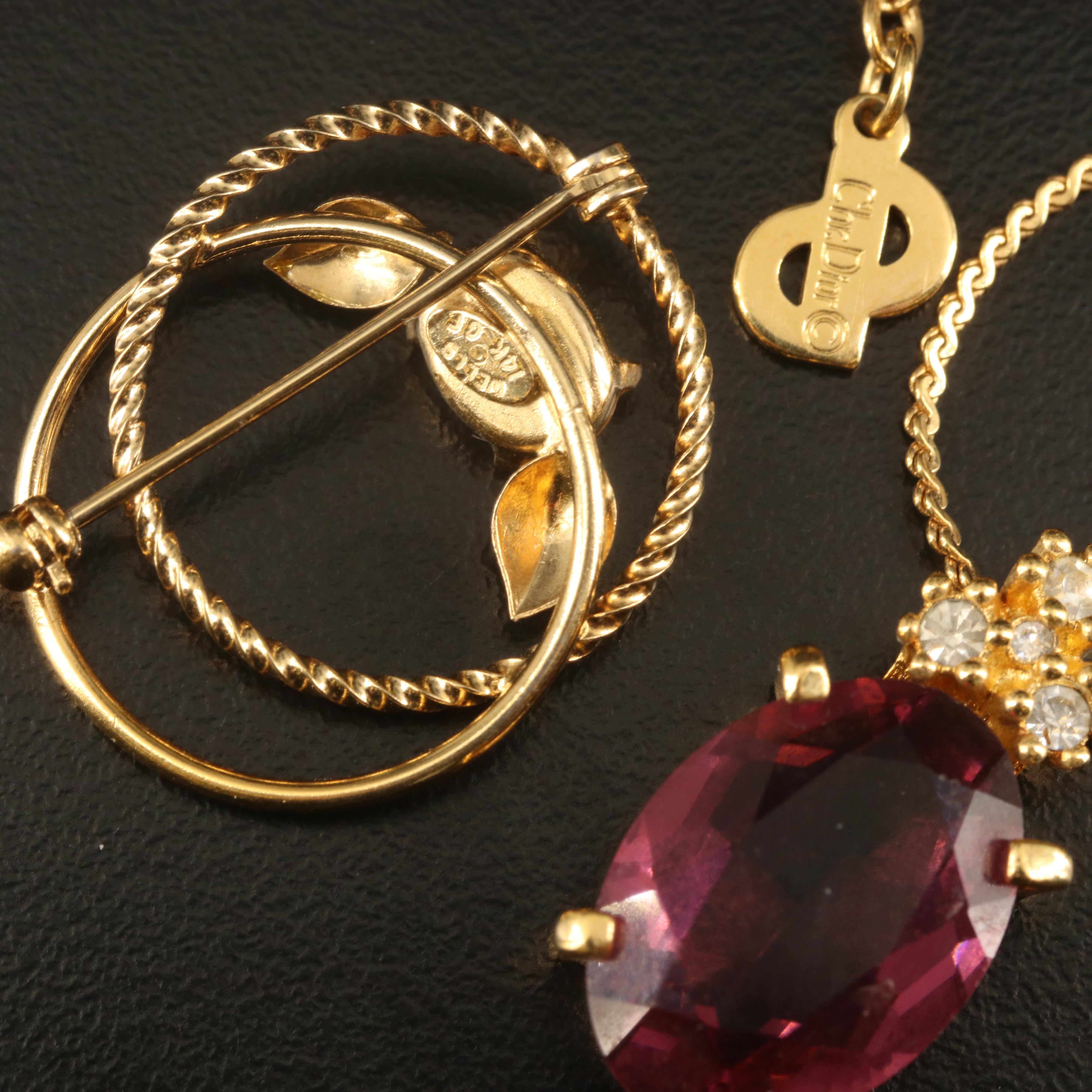 Jewelry Selection Featuring Christian Dior and Wells