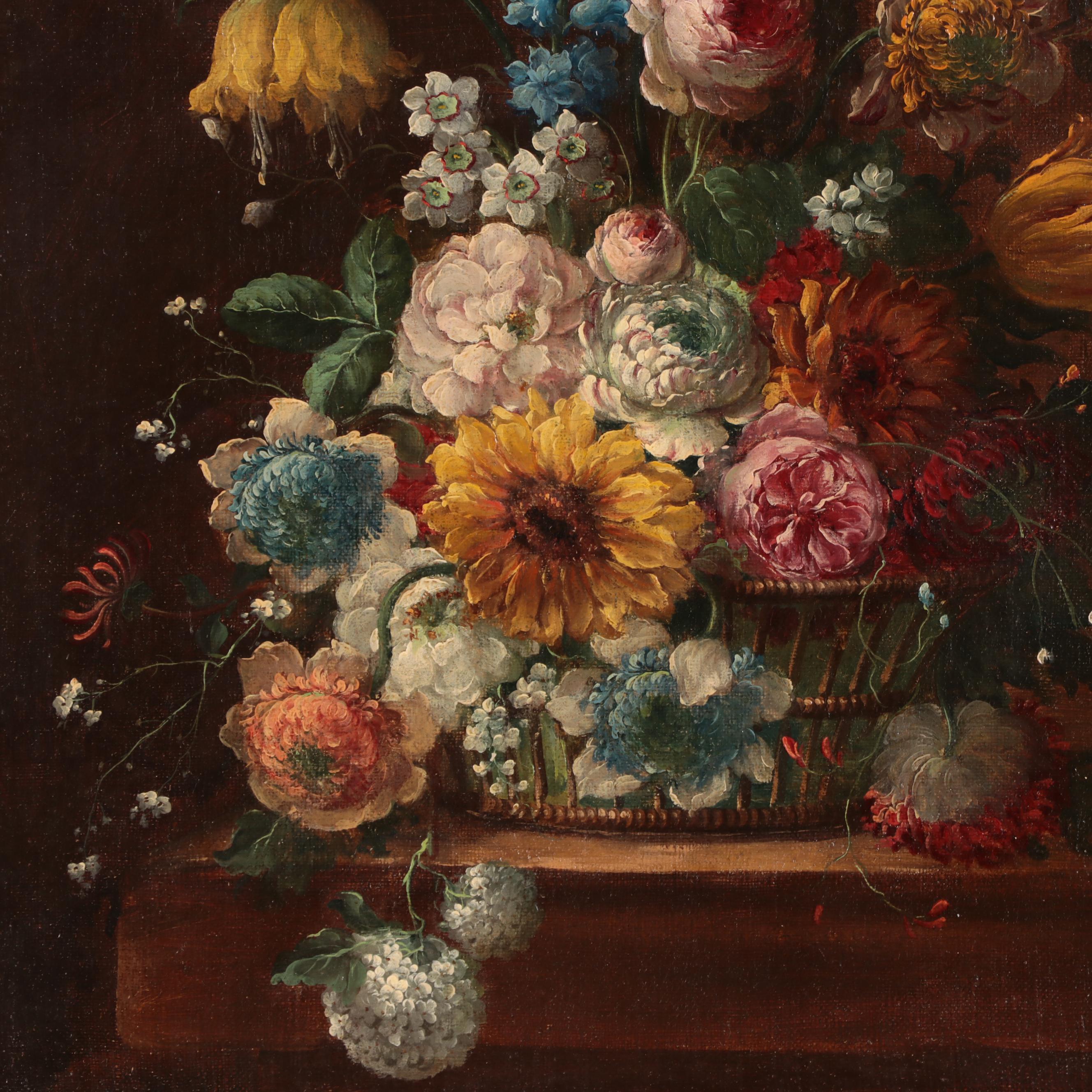 Dutch Style Floral Still Life, Circa 1900